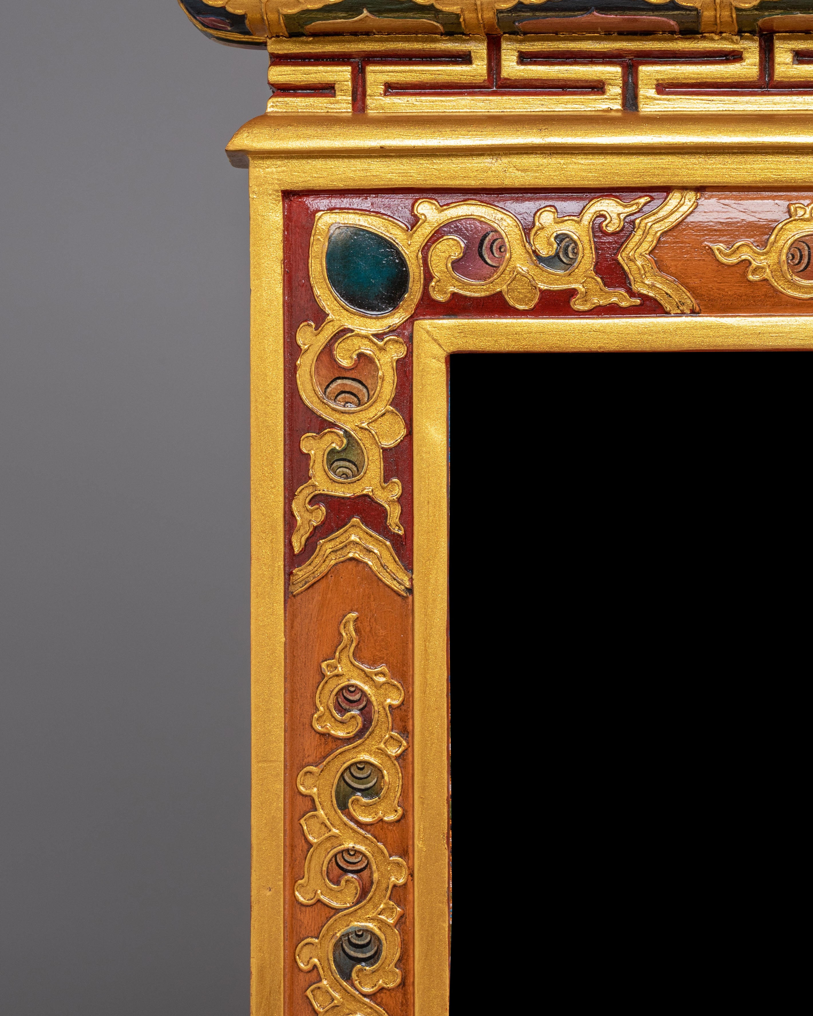 Decorative Dragon Motif Photo Frame | Wall Hanging Art for Home Decor