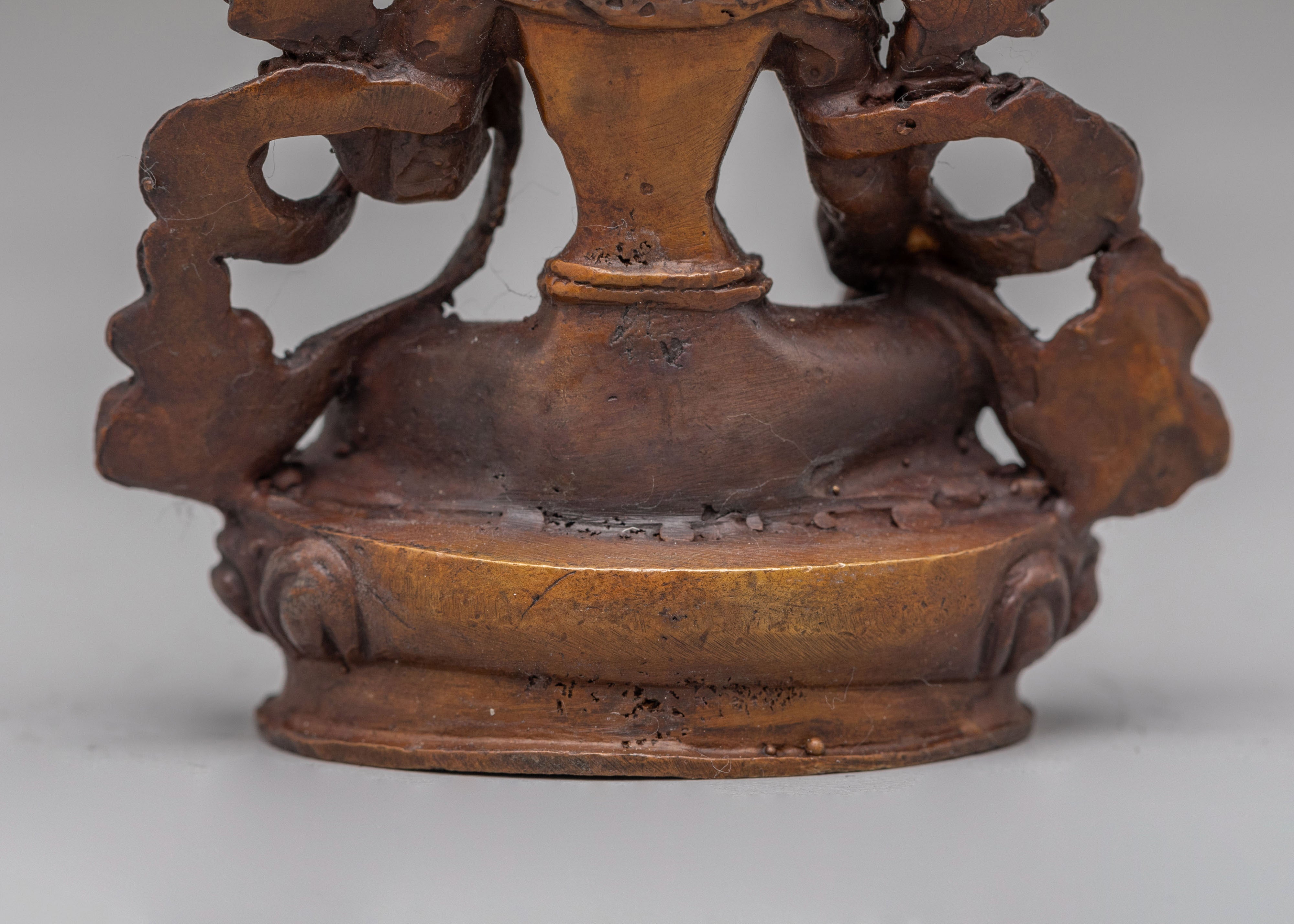 Machine Made Green Tara Statue | Himalayan Meditation Gift Art