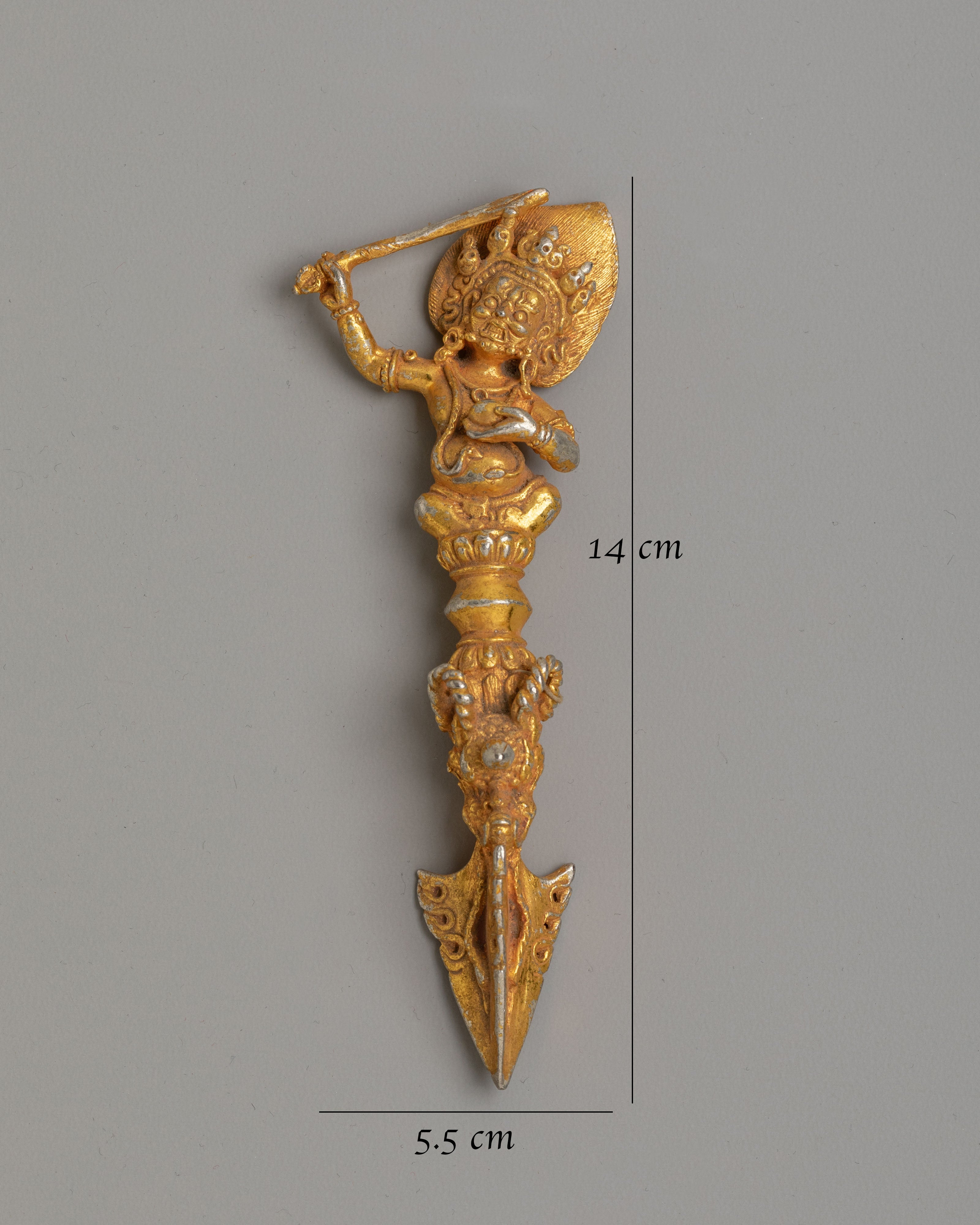 Buddhist Ritual Khadgapani Dagger | Phurba for Tantric Practices