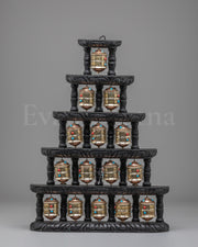 Buddhist Shrine Paryer Wheel 