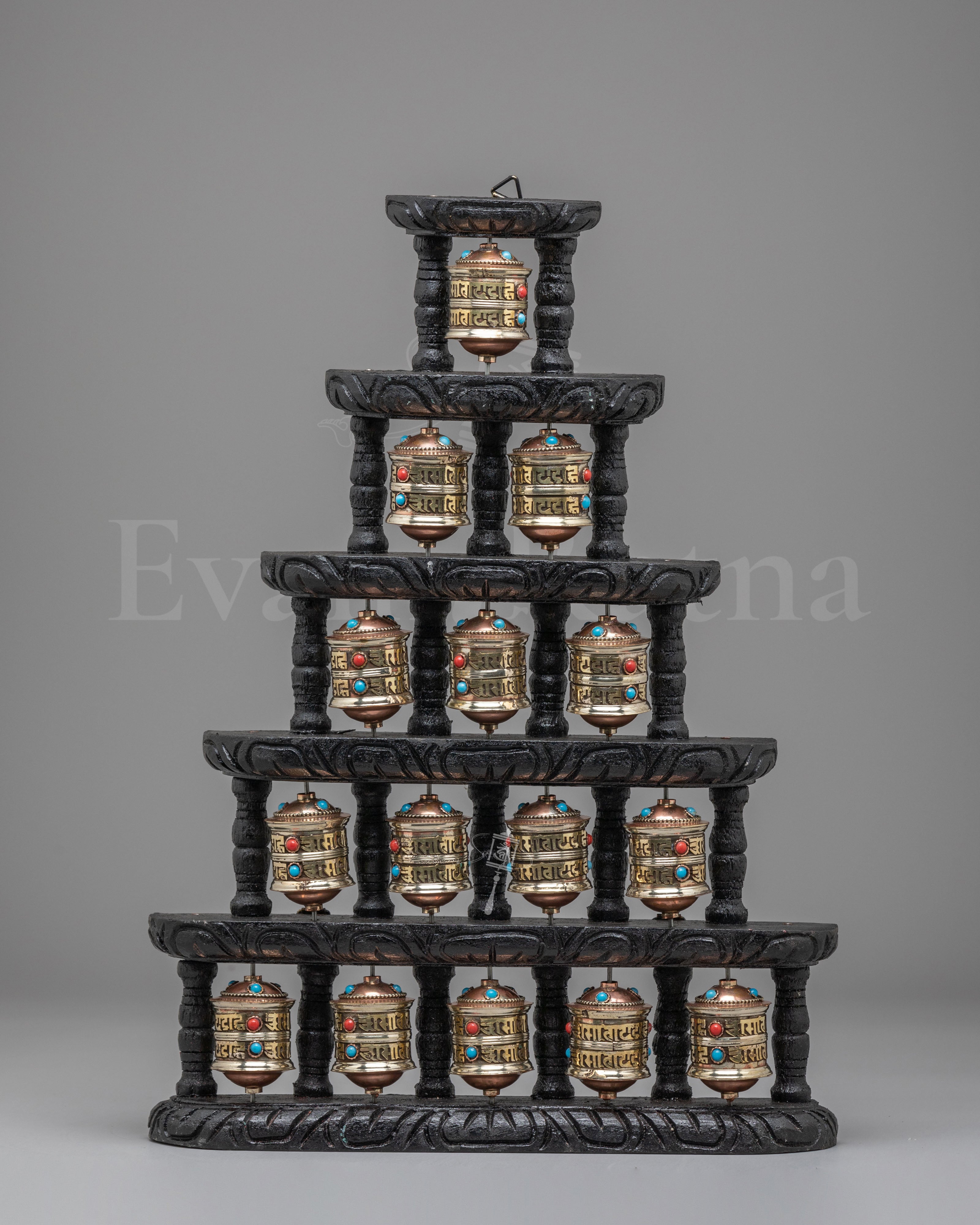 Buddhist Shrine Paryer Wheel 