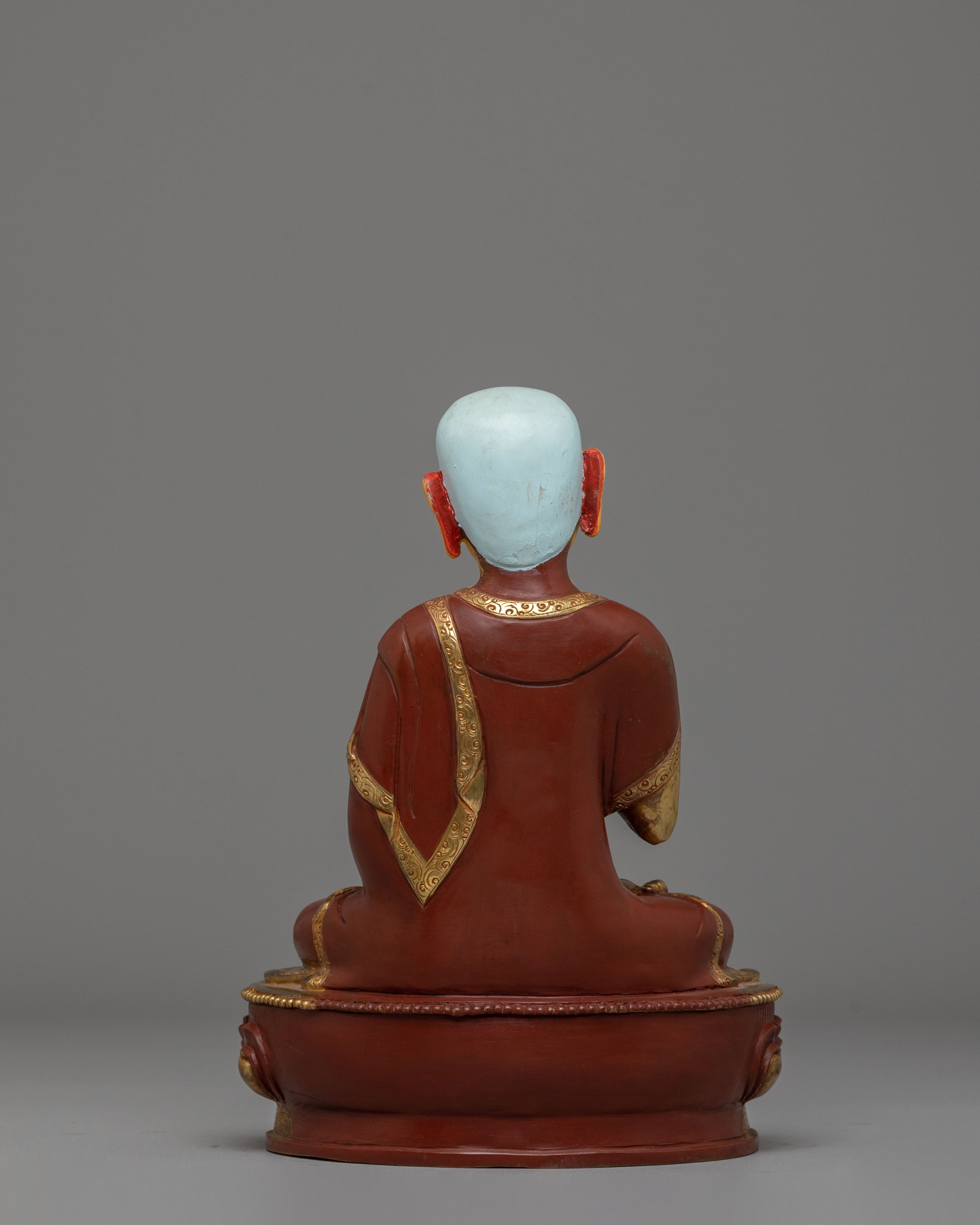 Tsongkhapa Statue Set: The Founders of Gelug School