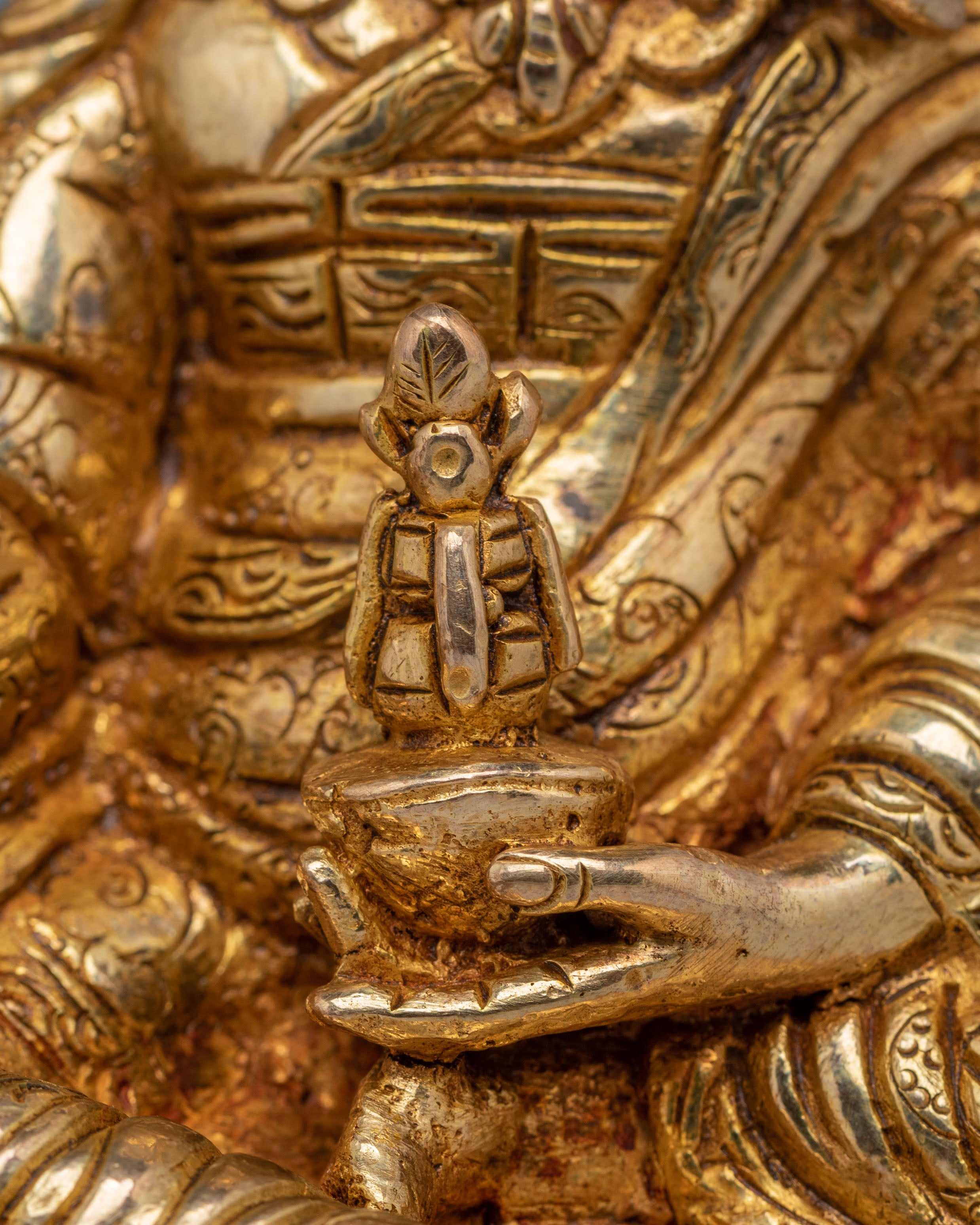 Spiritual Guru Rinpoche Statue | Padmasambhava Tibetan Deity