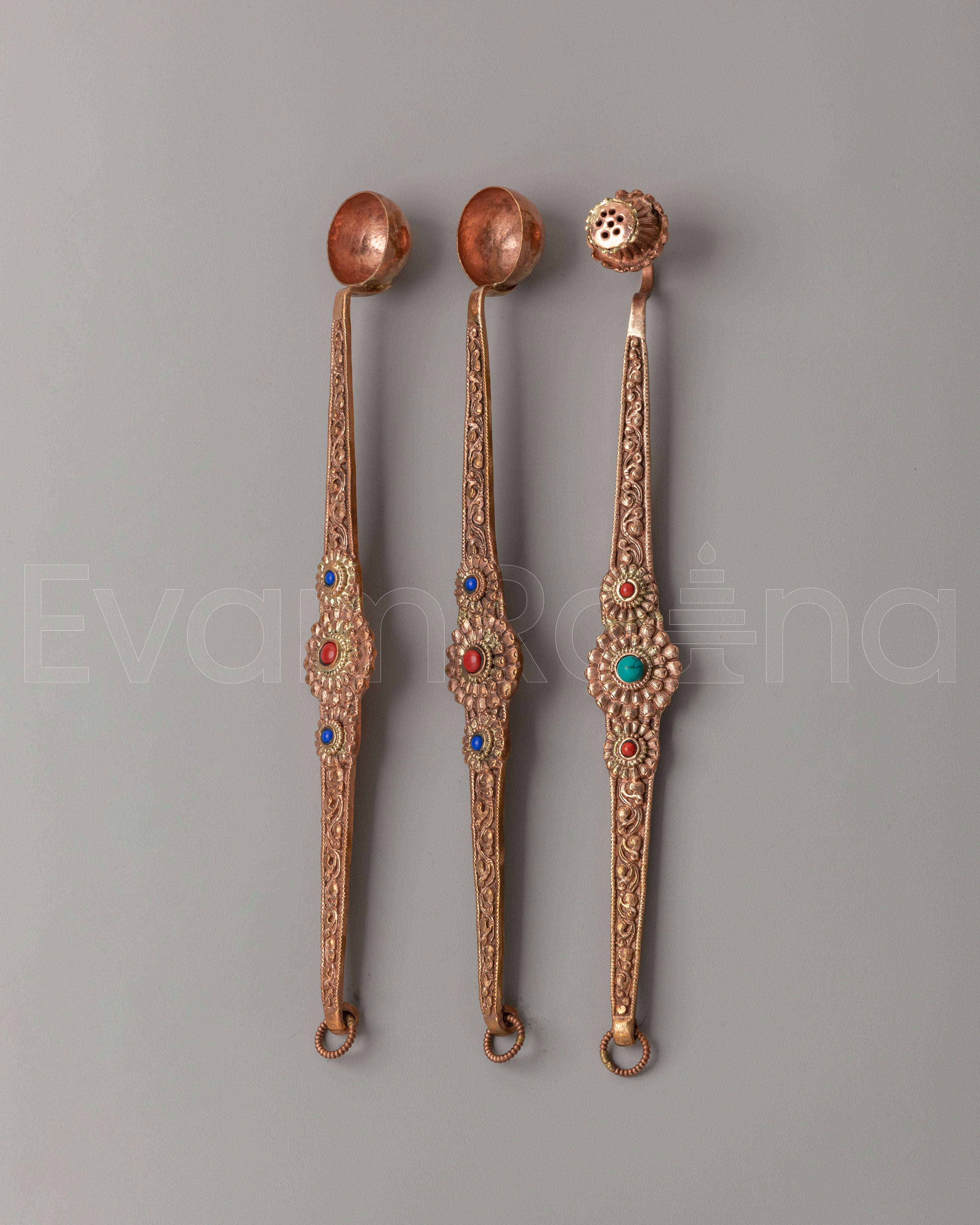 Tibetan Spoon Set