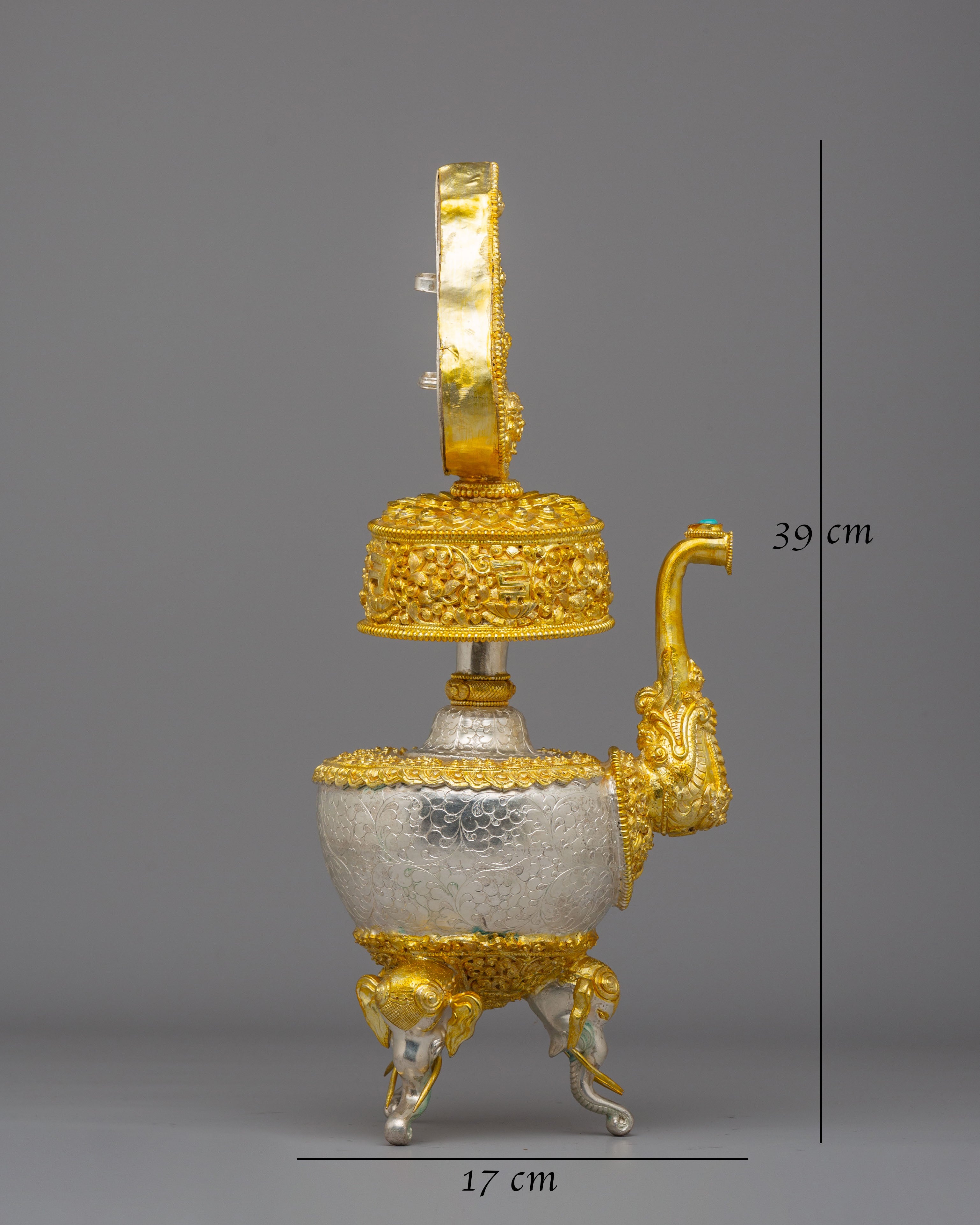 Buddhist Altar Ritual Bhumba | Sacred Vessel for Puja & Offerings