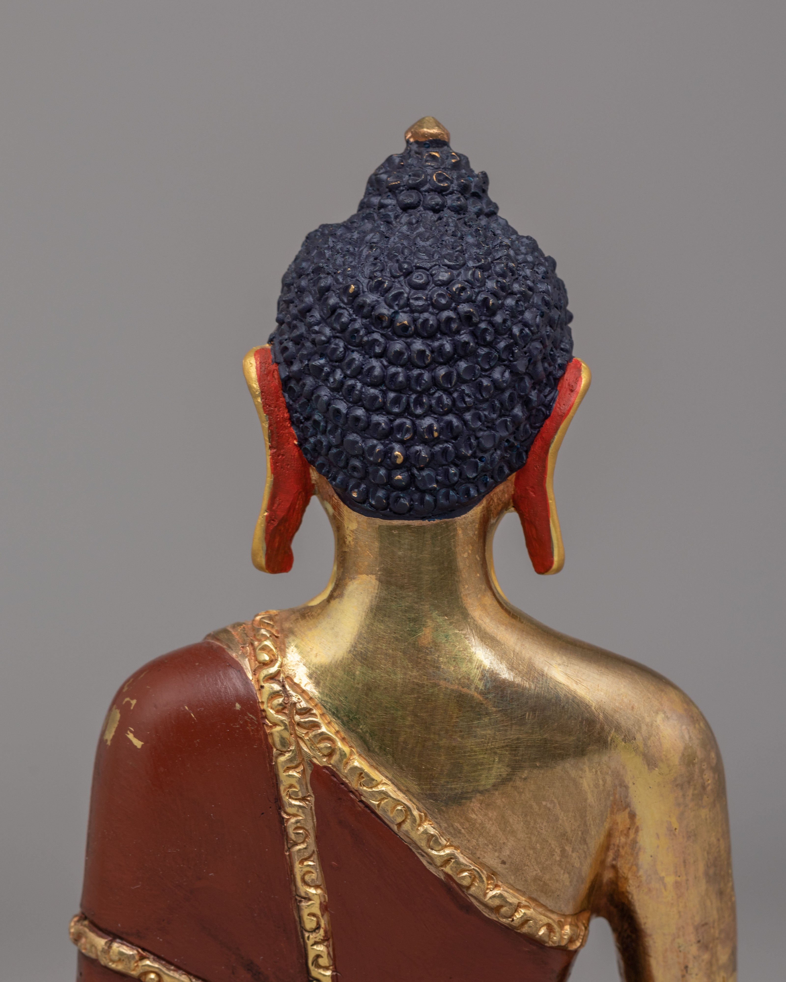 Shakyamuni Enlightenment Buddha Statue | A Sacred Representation of Wisdom