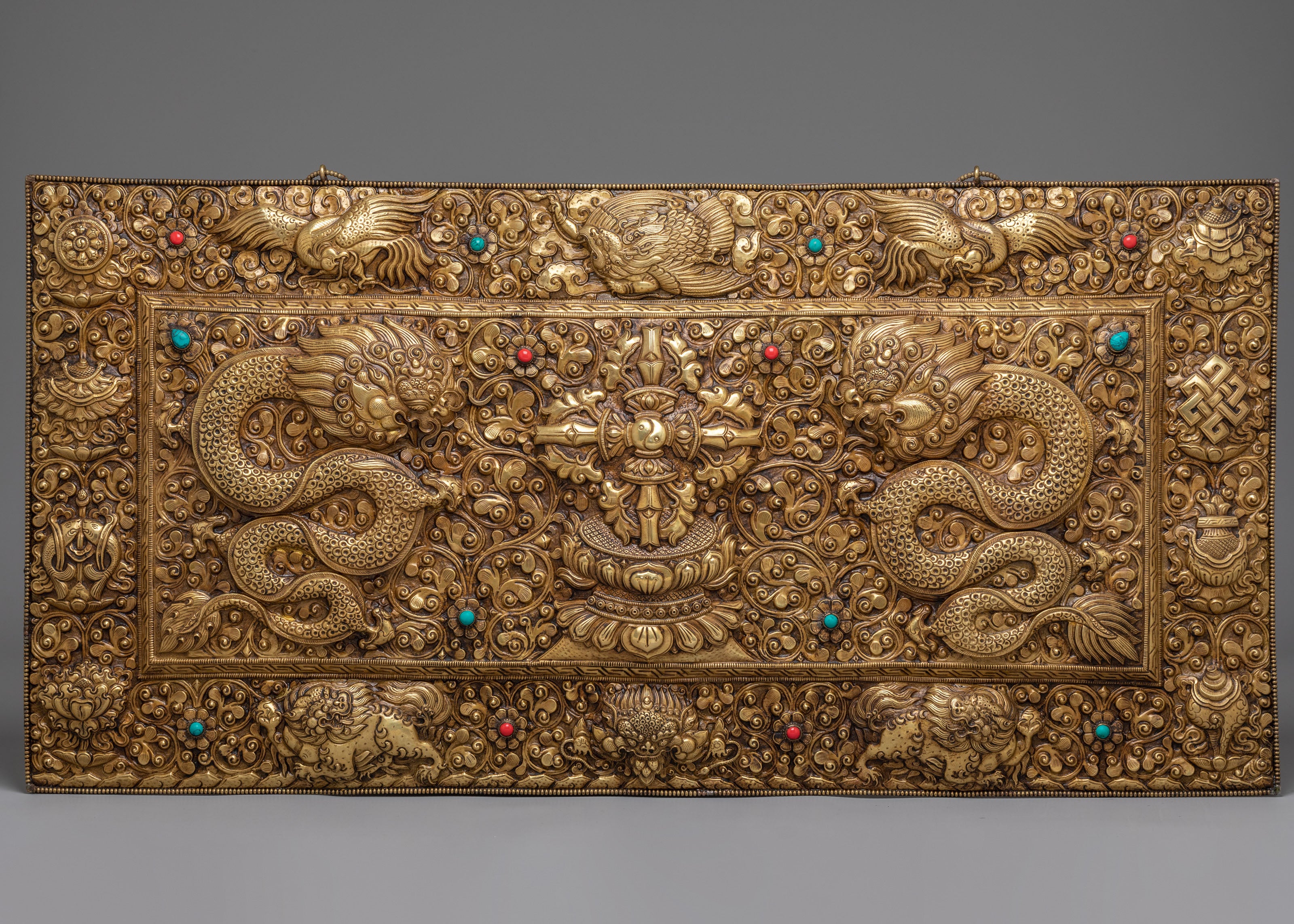 Tibetan Bishwo Vajra Wall Hanging | Symbol of Protection