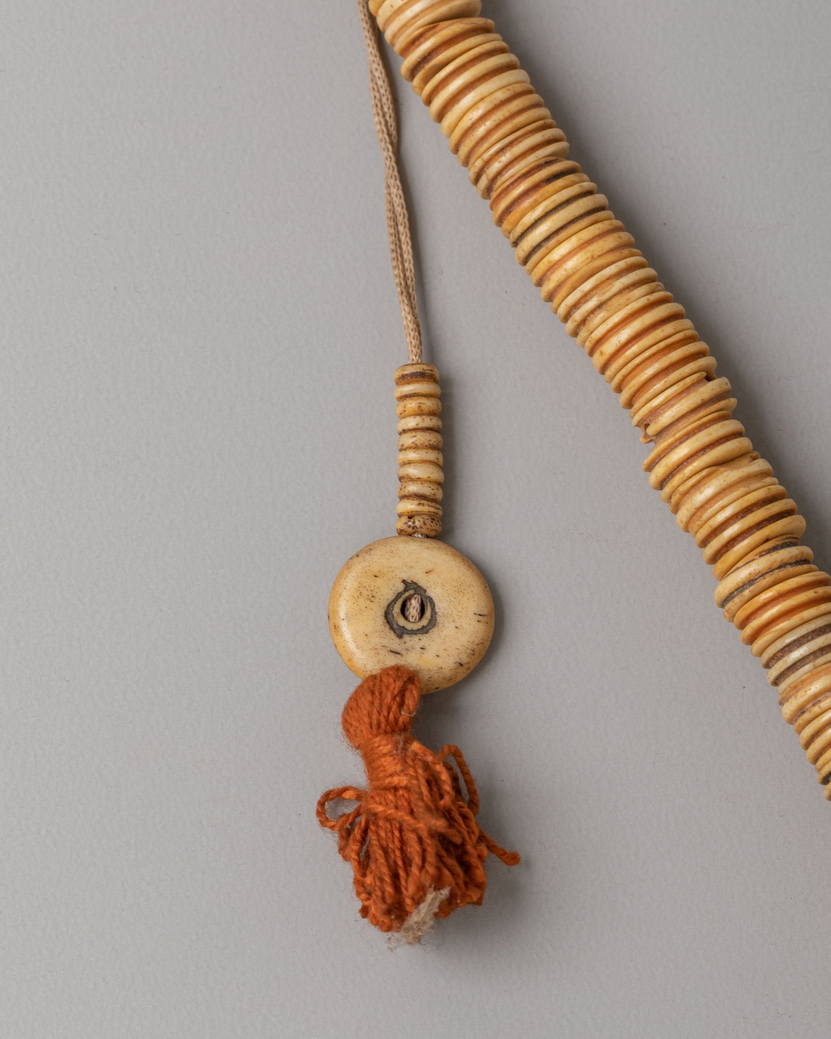 Handcrafted Conch Beads Mala | Sacred Spiritual Tool