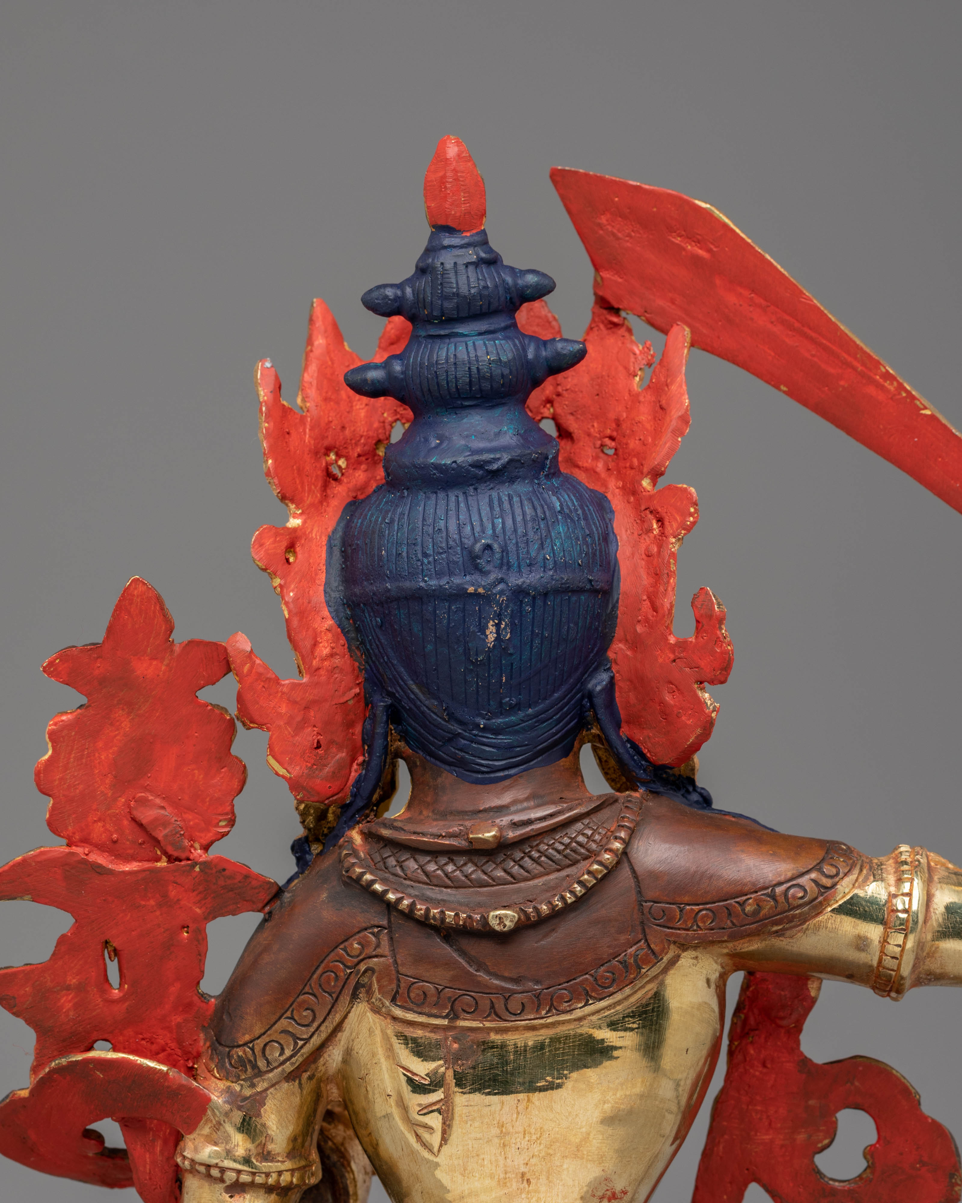 Manjushri Sword of Wisdom Deity Statue | A Symbol of Enlightenment