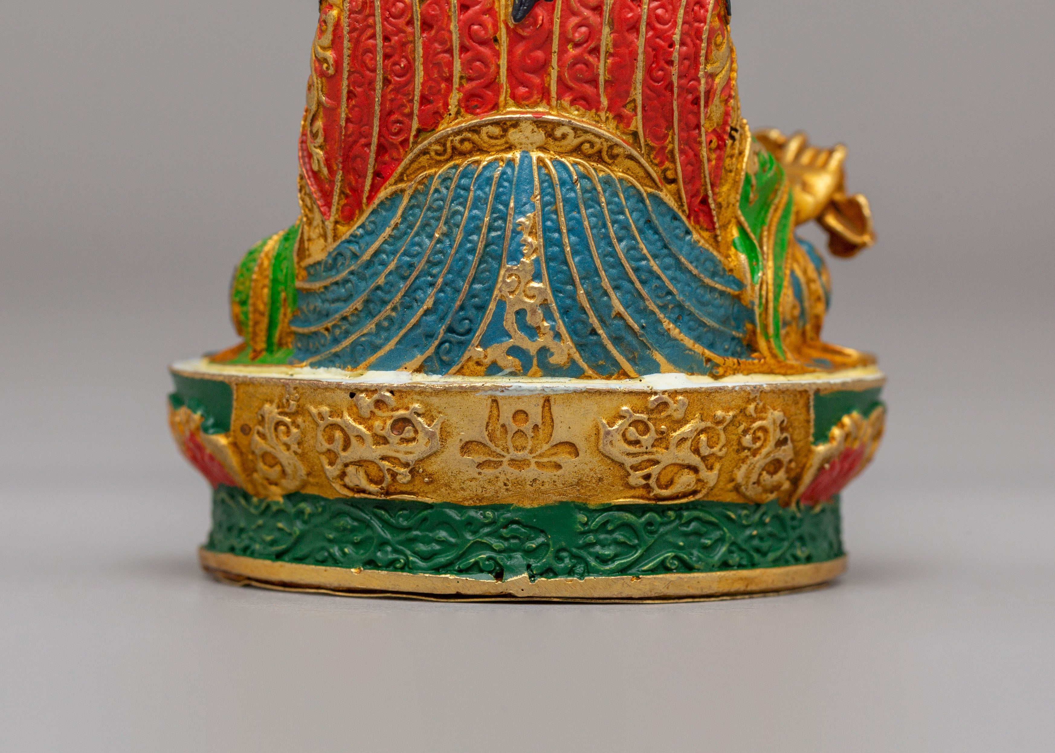 Ceremonial Padmasambhava Shrine Statue | A Sacred Representation of Guru Rinpoche