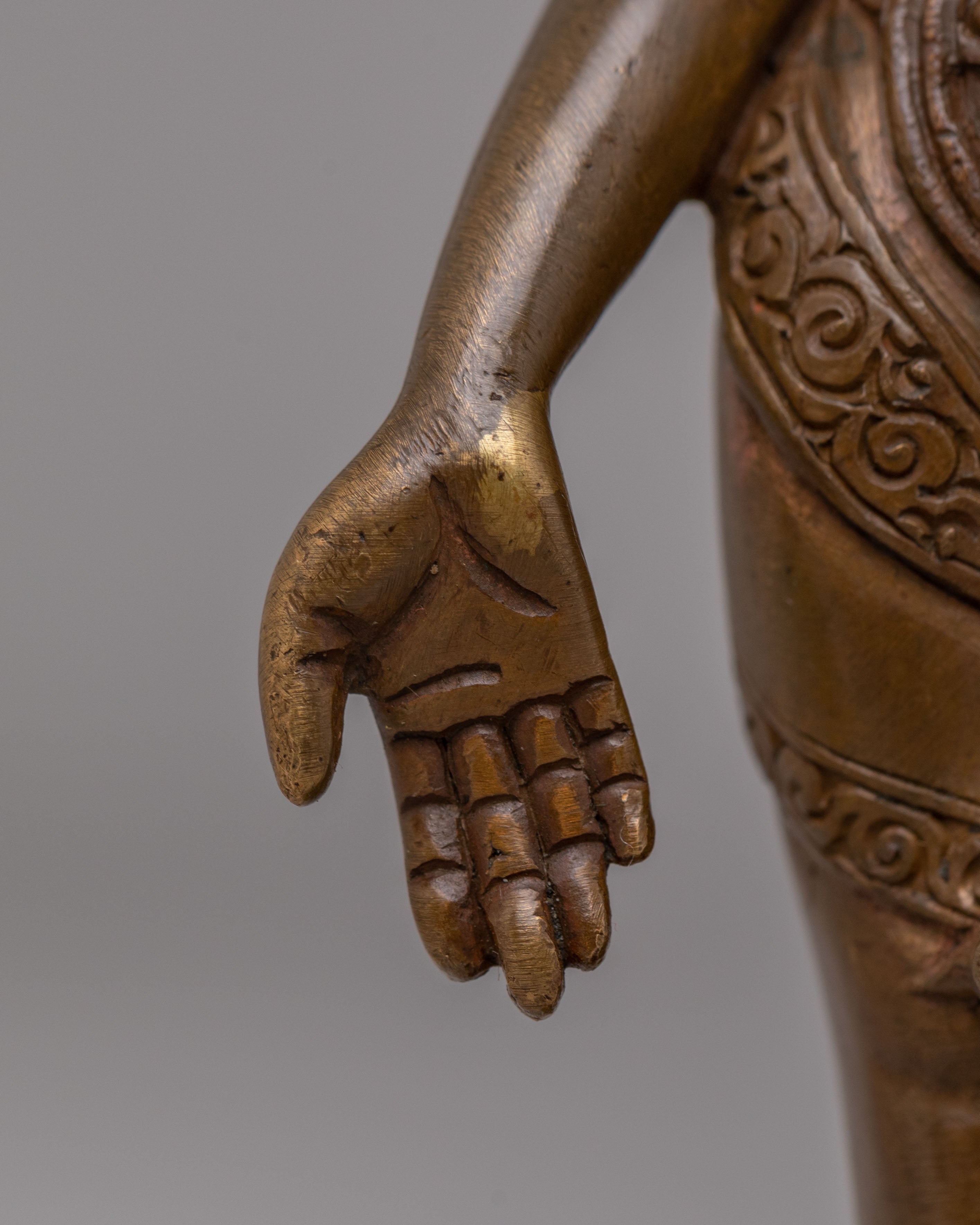 Bodhisattva Deity Lokeshwor Statue | Traditional Buddhist Art