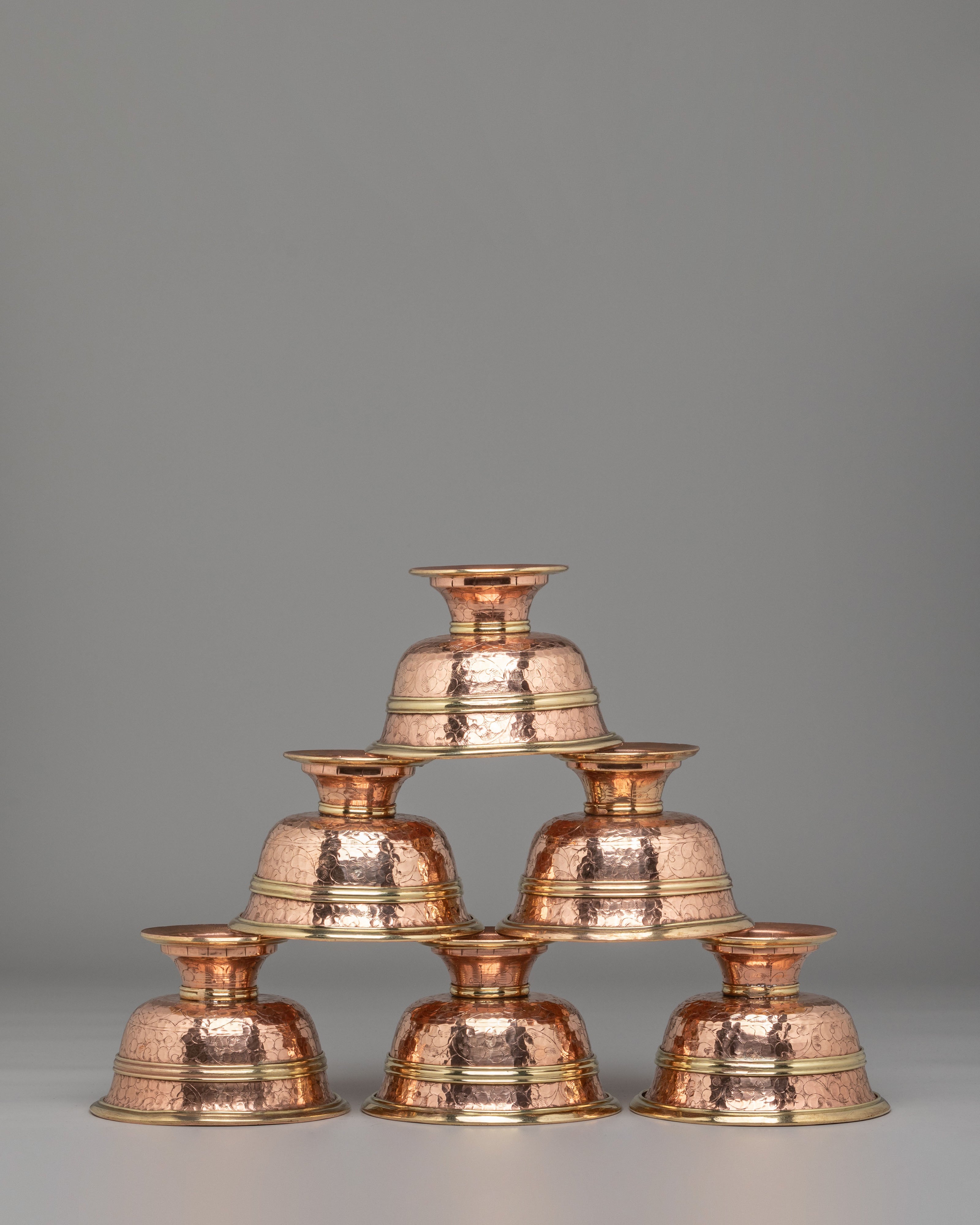Buddhist Offering Bowl Set for Ritual | Perfect for Meditation & Spiritual Practices