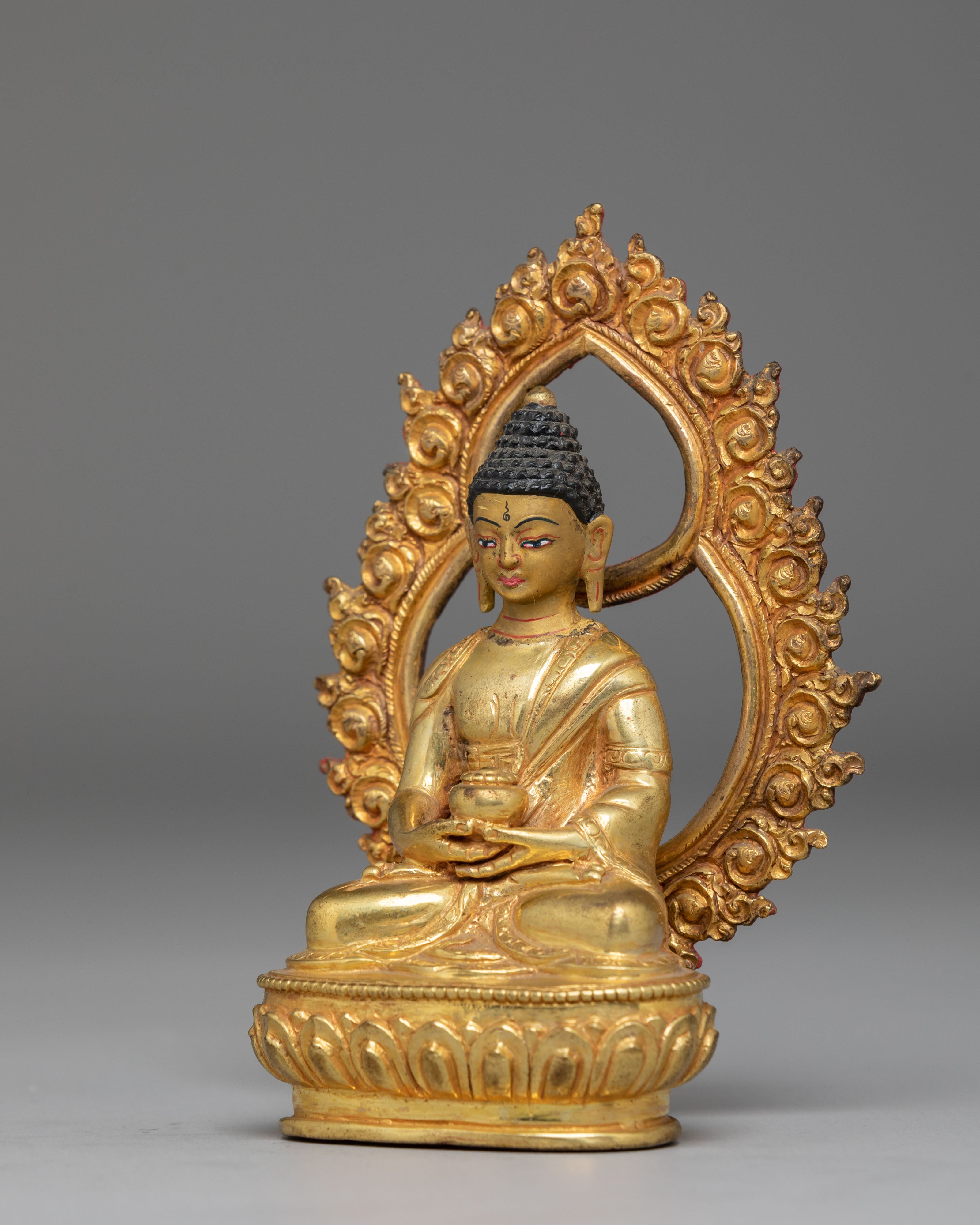 Copper Statue of Amitabha Buddha | Symbol of Infinite Light