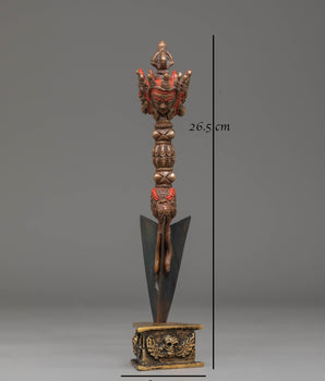 Ritual Dagger Phurba for Buddhist Ceremonies | Symbol of Protection