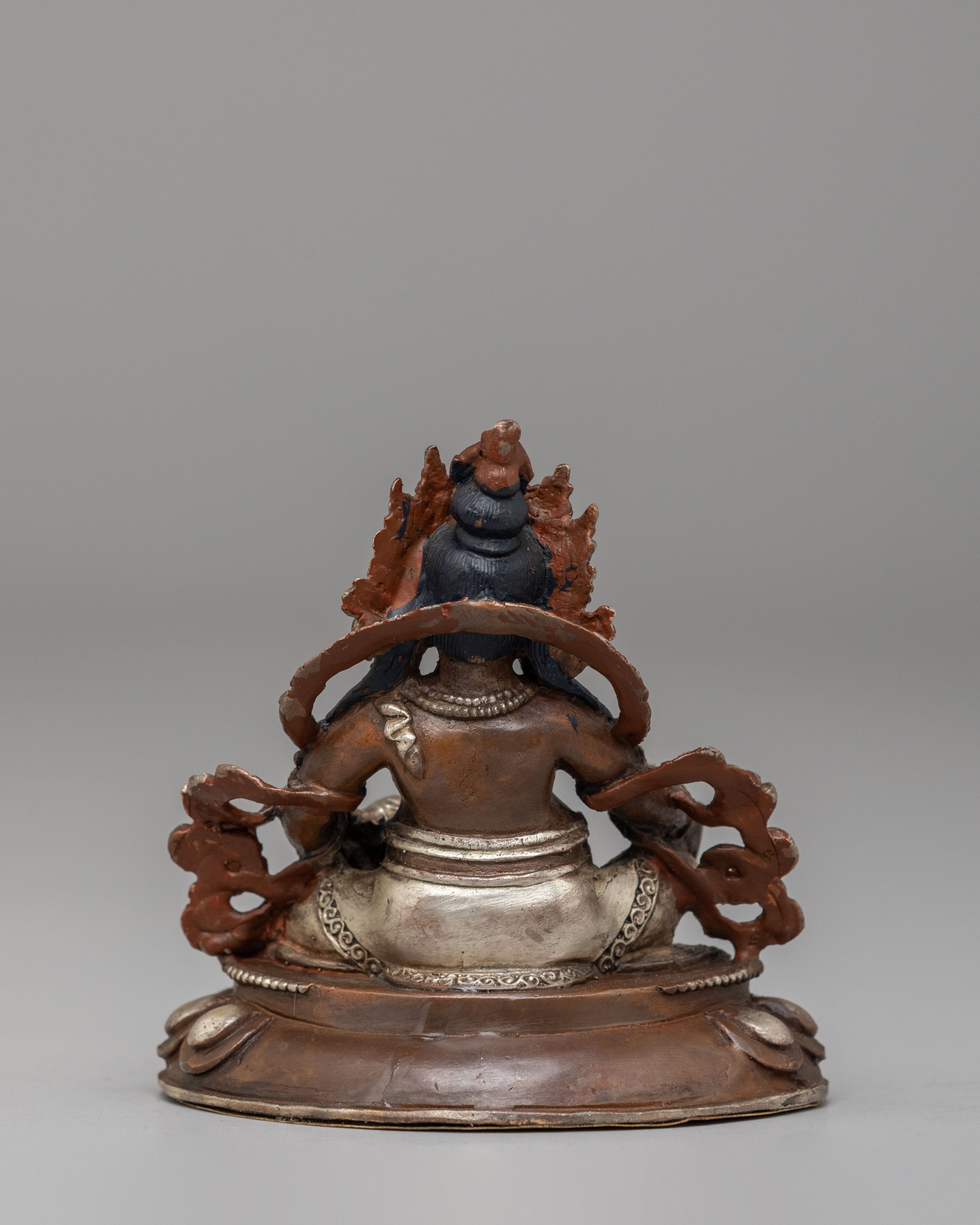 Dzambhala Prosperity Deity Statue | Dzambhala Statue for Altar