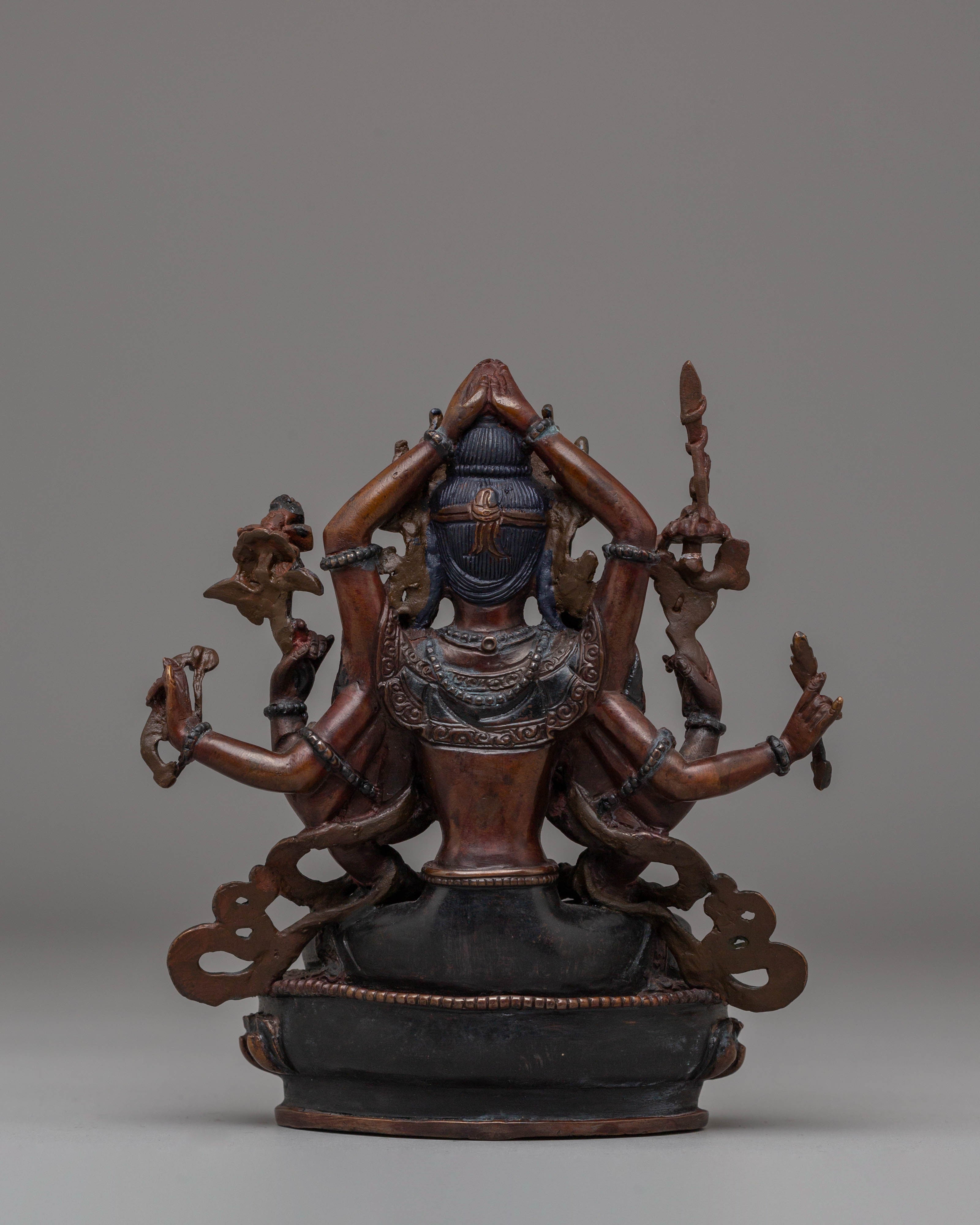 Handcrafted Namasangiti Sculpture | Embodiment of Primordial Wisdom