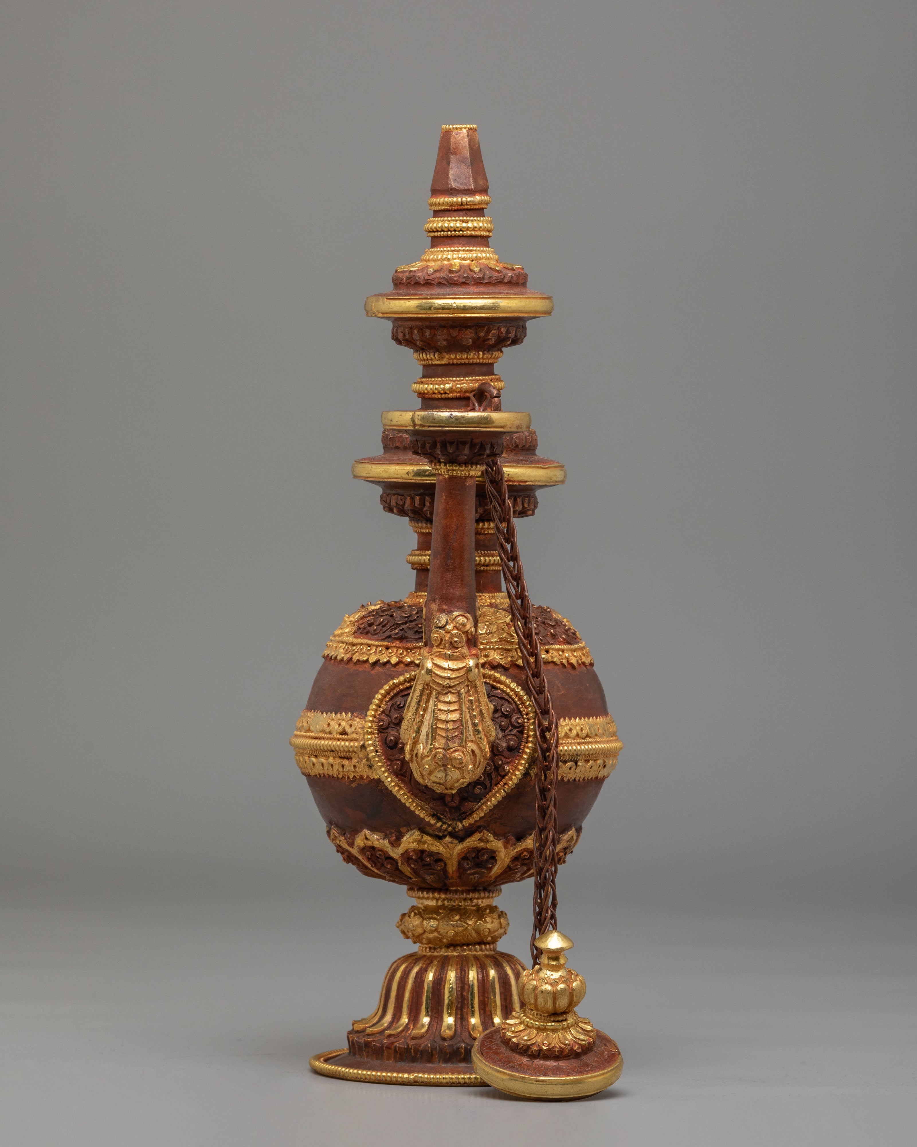 Tibetan Water Vessel | Ritual & Meditation Artifact