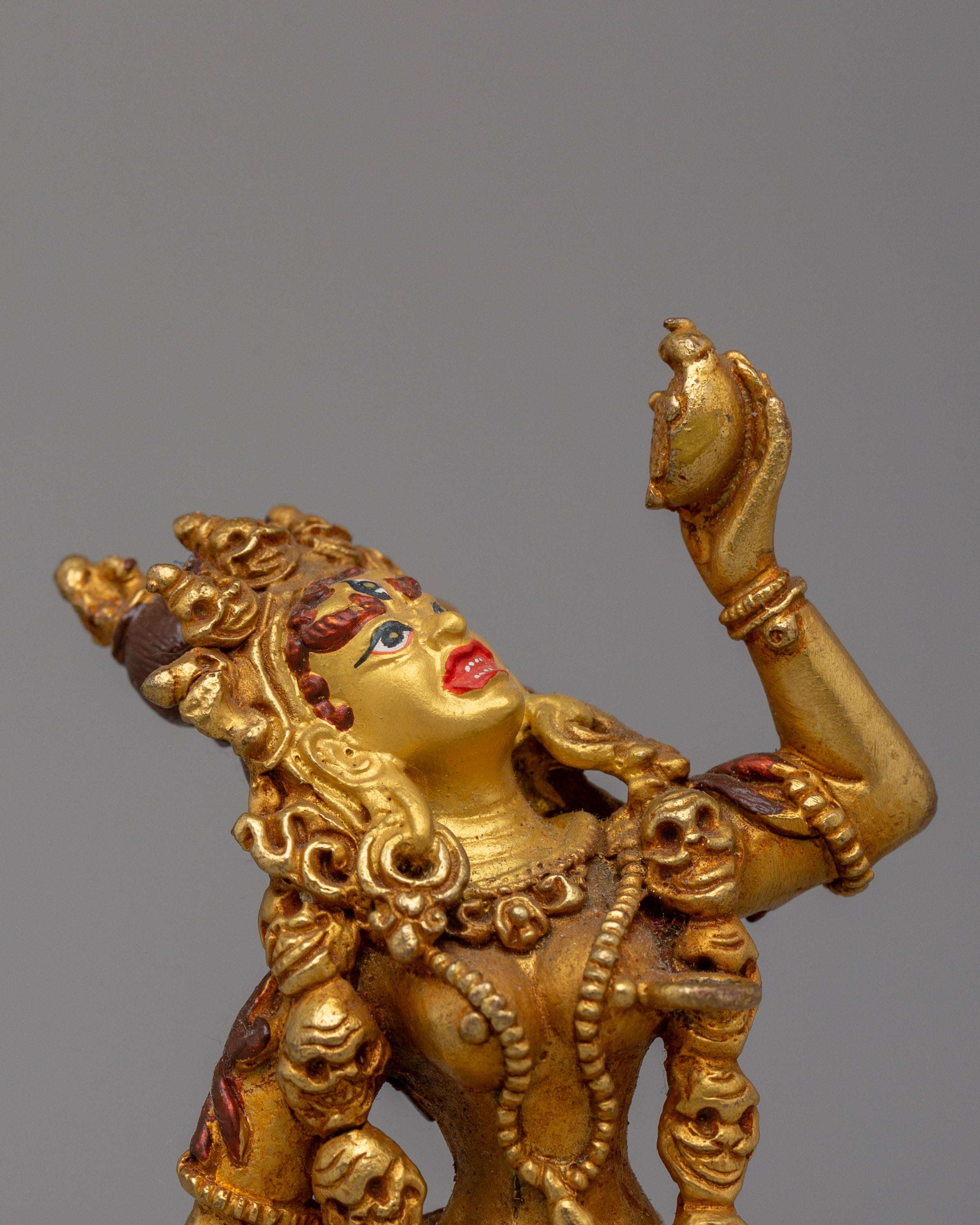Vajrayogini Wrathful Goddess Statue | Tibetan Tantric Deity Figurine