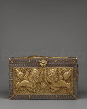 Handcrafted Tibetan Treasure Box | Copper Artwork