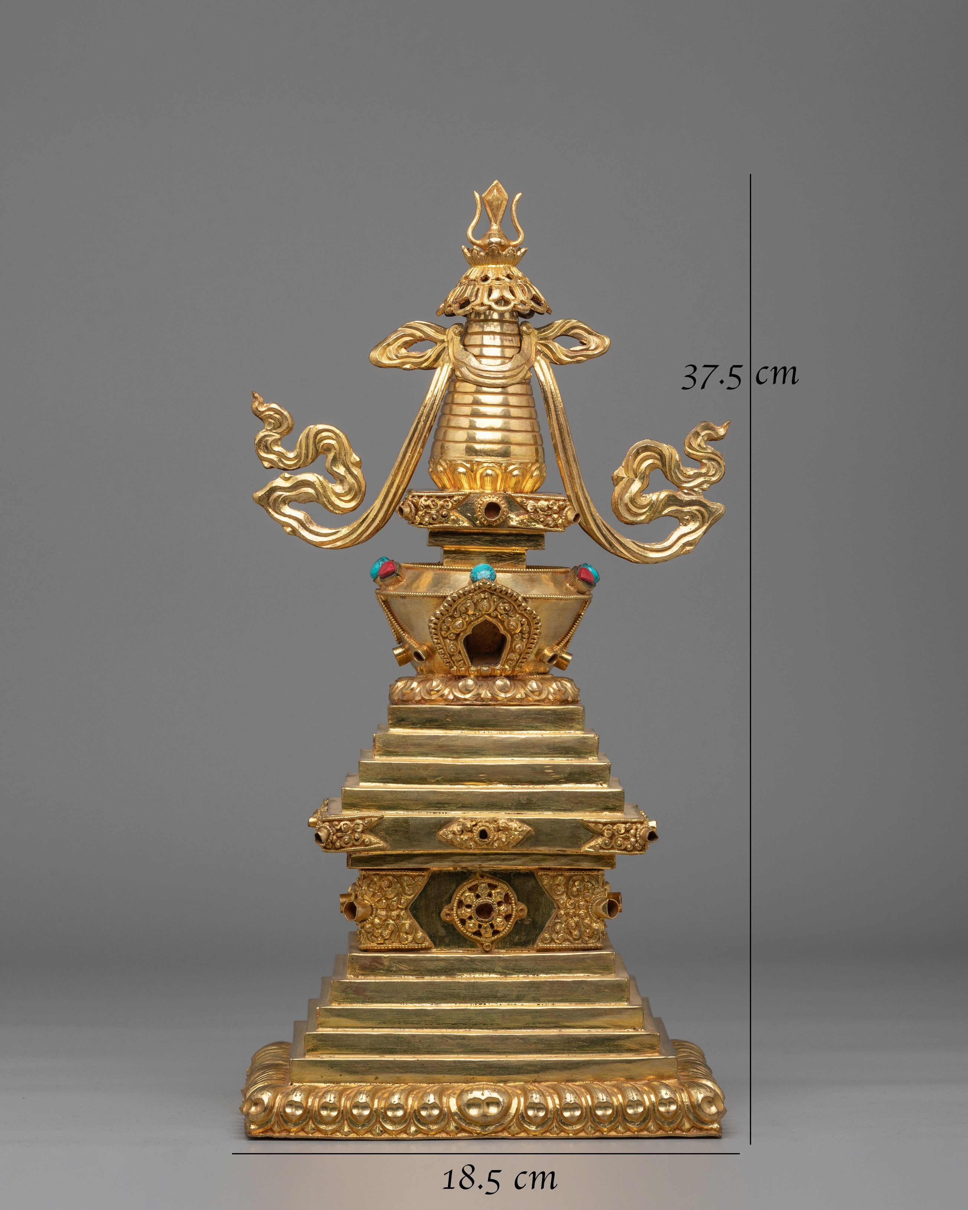 Enlightenment Stupa for Buddhist Practice | Symbol of Enlightenment