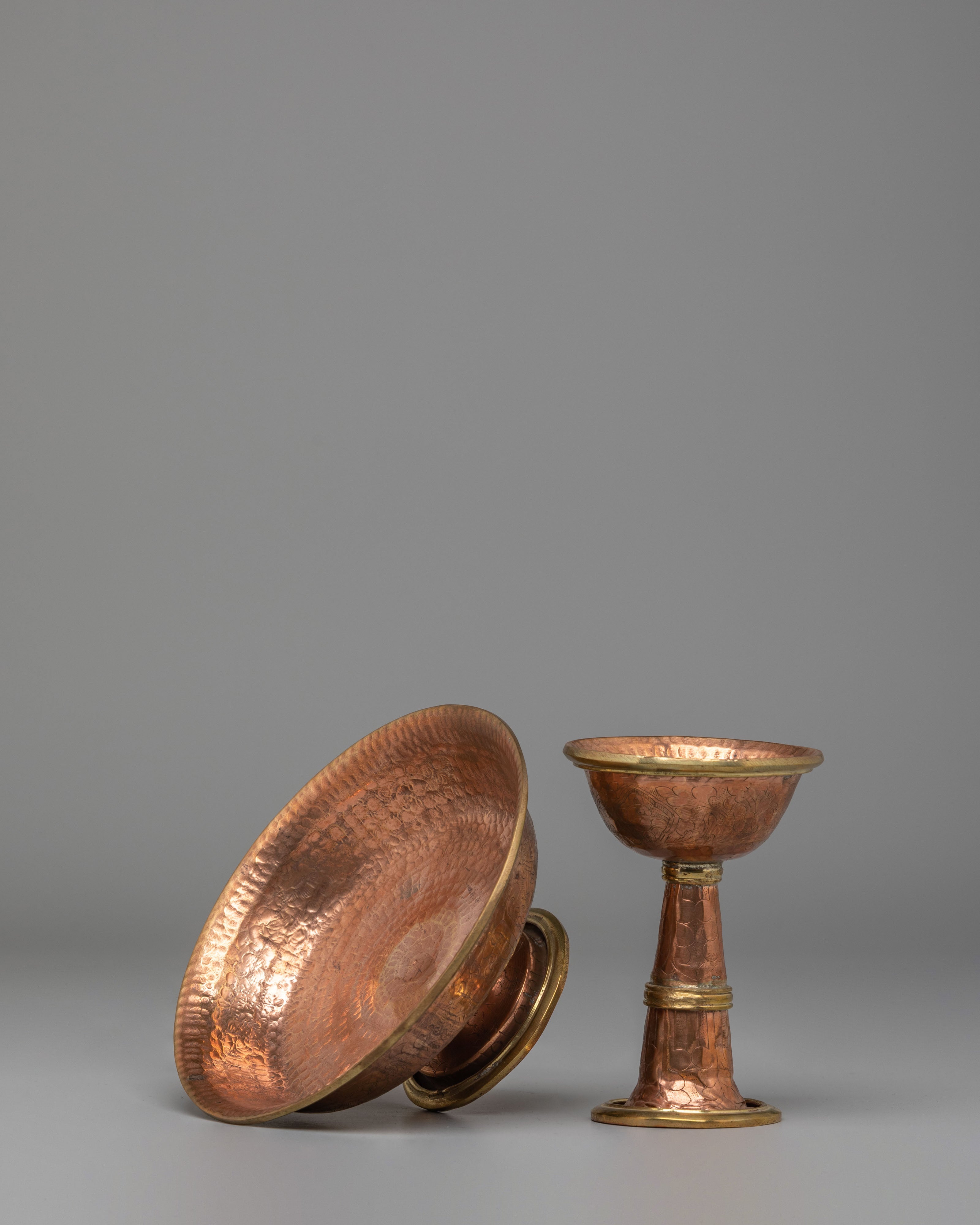 Serkyem Offering Bowl Set | Sacred Altar Decor for Offerings