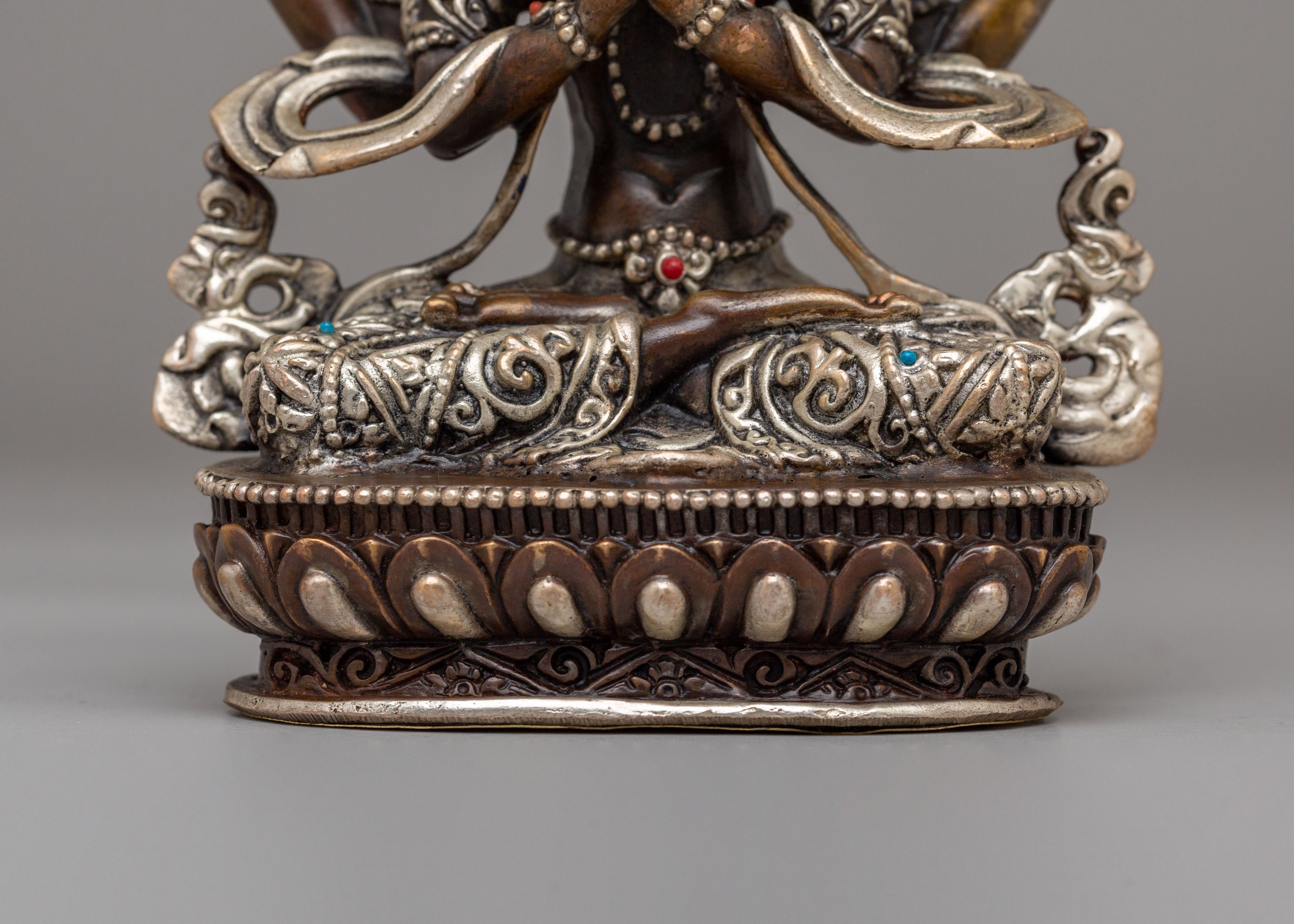 Handmade Chenrezig Compassion Deity Statue | Symbol of Infinite Love & Mercy