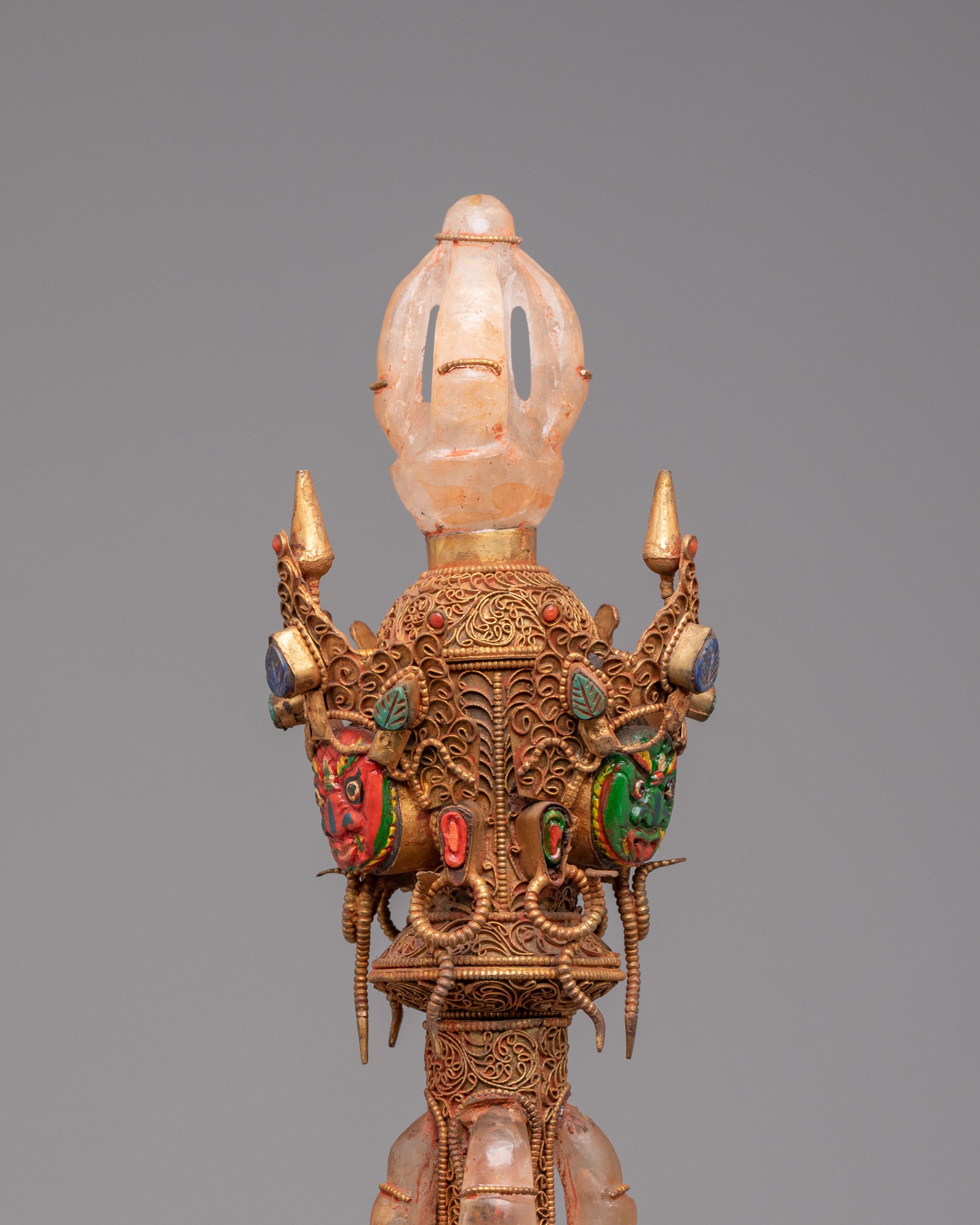 Sacred Buddhist Phurba for Ritual | Traditional Buddhist Ceremonial Dagger