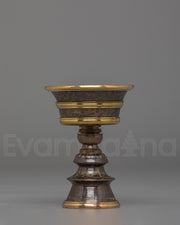 Tibetan Butter Lamp for Altar Use | Offering Light to Deities