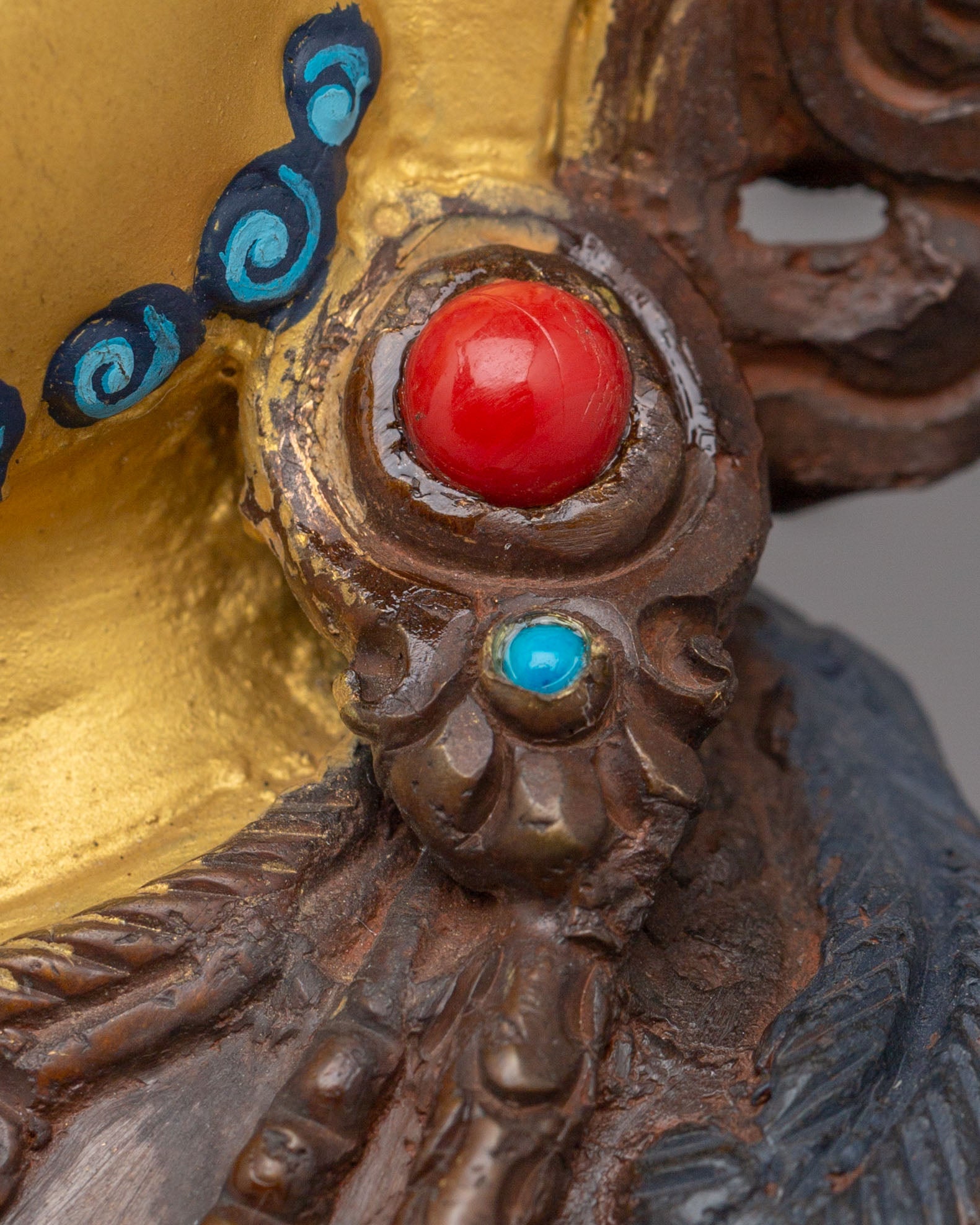 Buddhist Dzambhala Wealth God Statue | Spiritual Decor for Prosperity & Abundance
