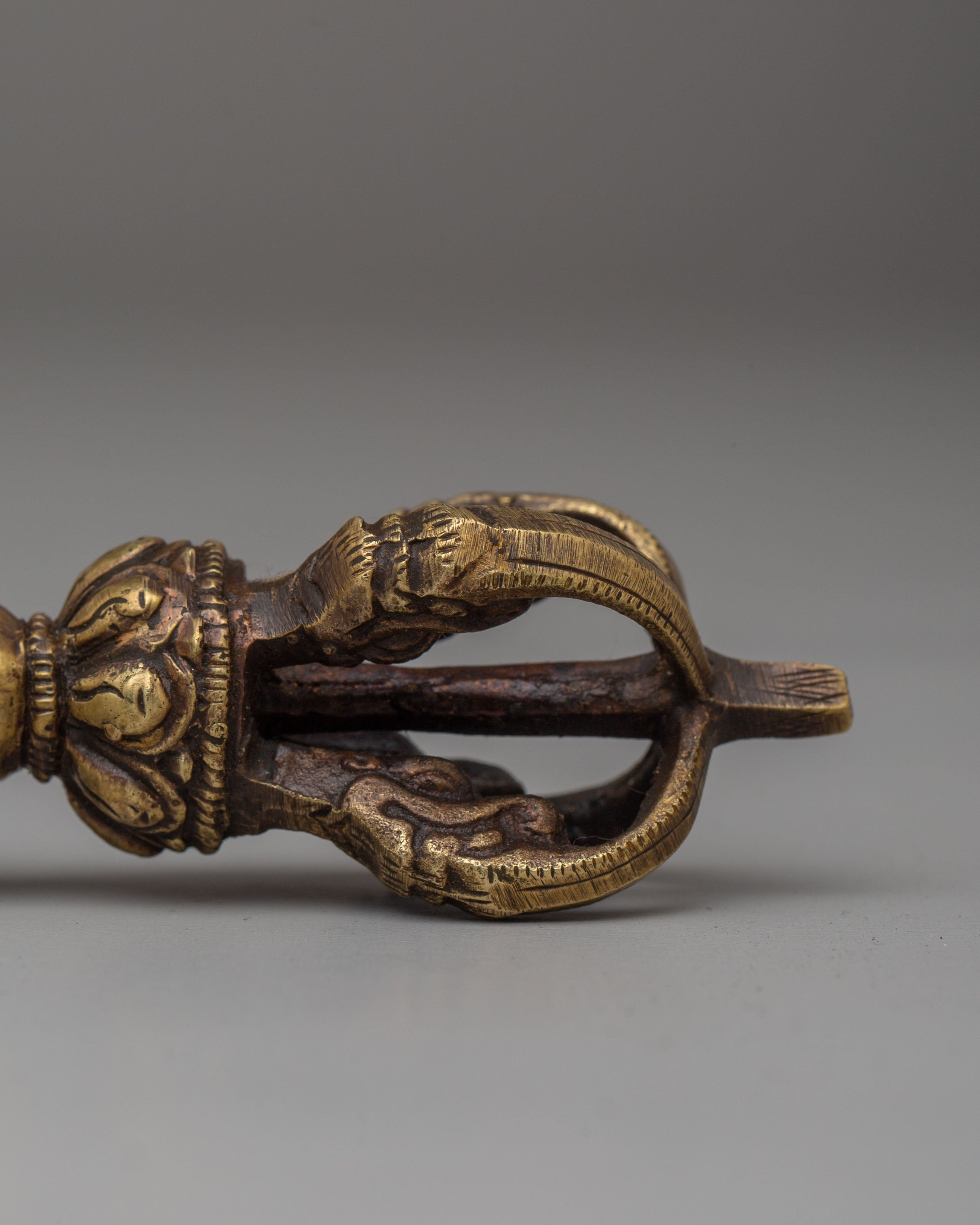 Traditional Buddhist Vajra and Bell Set | Handcrafted Tibetan Ritual Tools