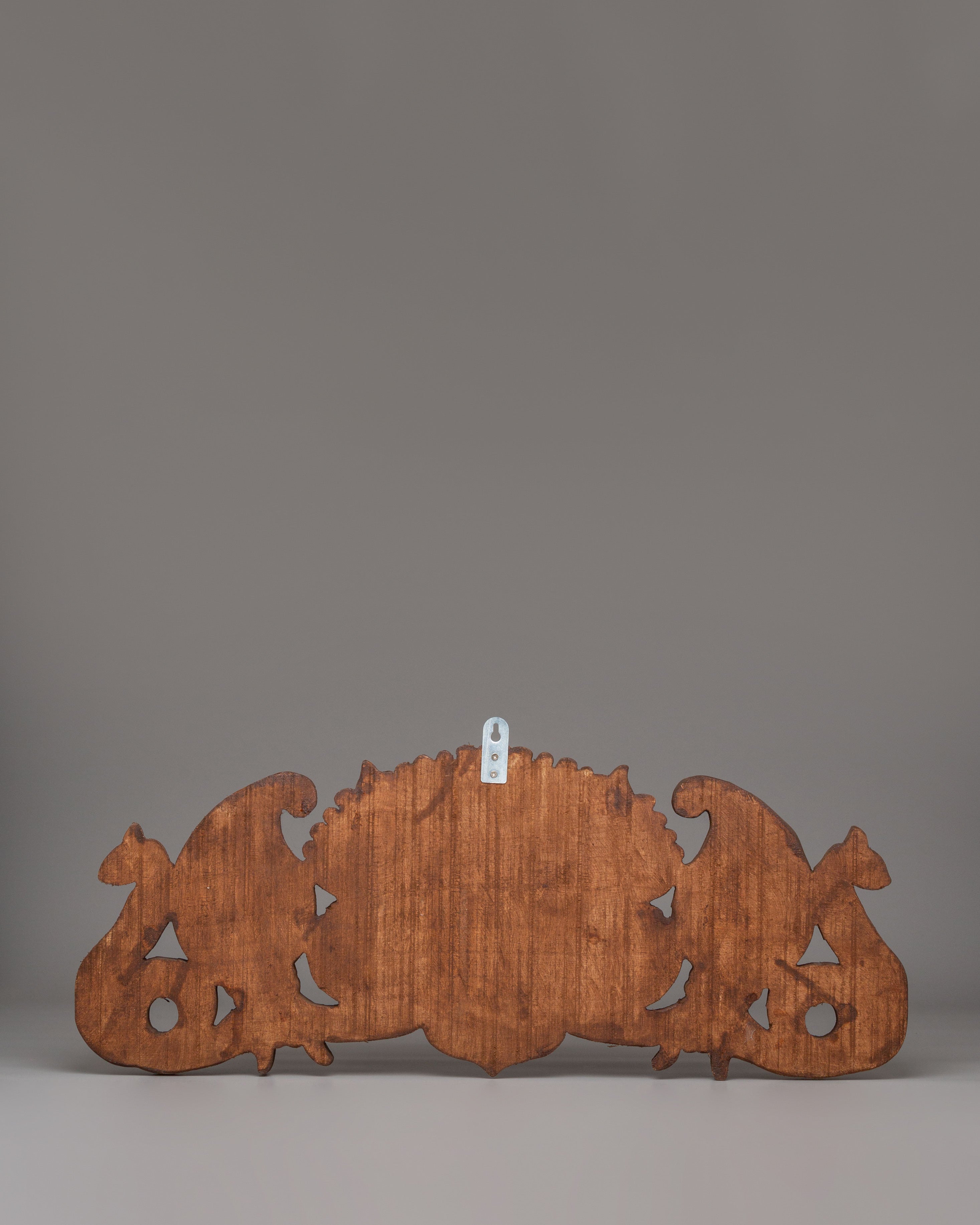 Traditional Kritimukha Wall Hanging | Handcrafted Wooden Design