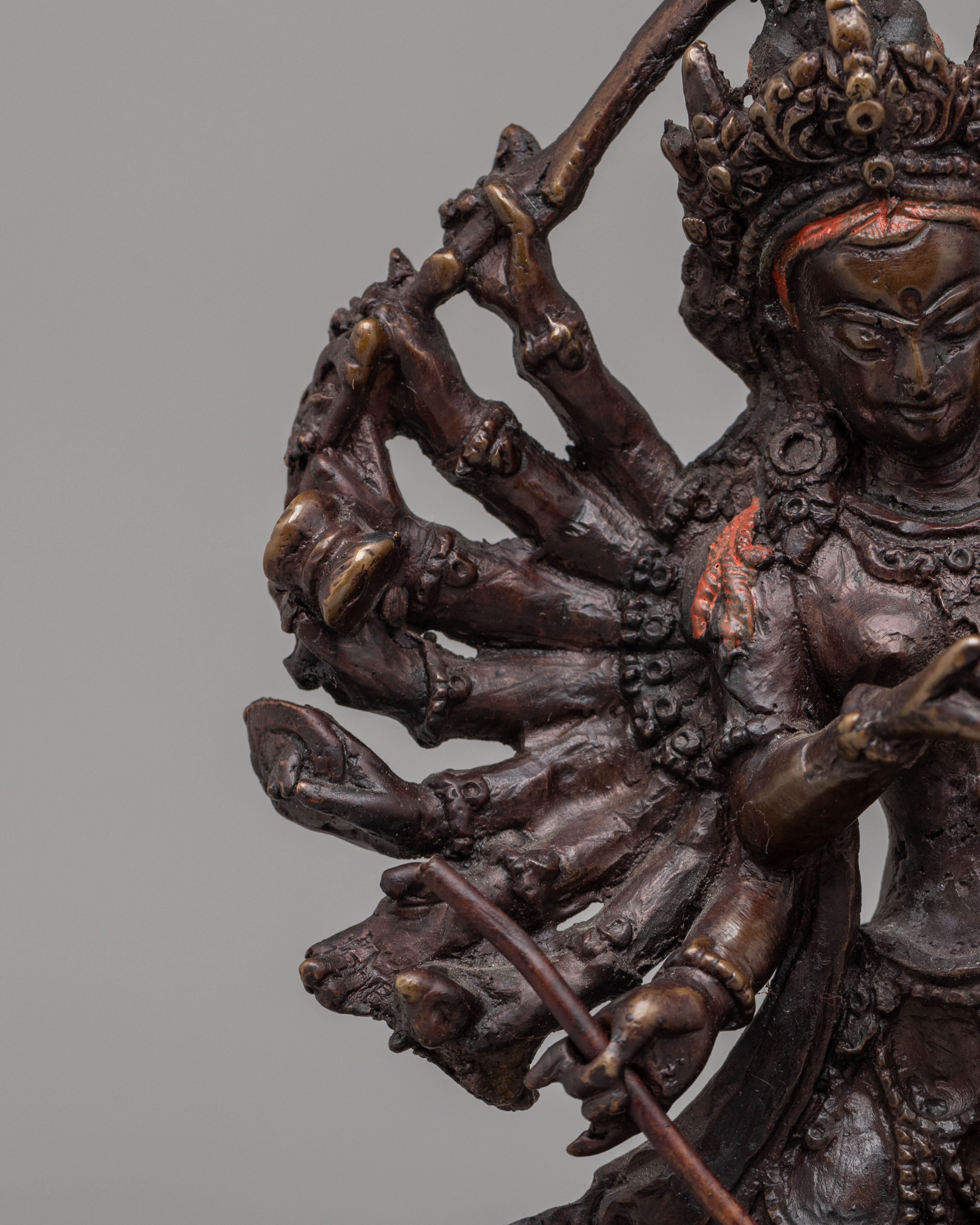 Sacred Lord Durga Statue | Divine Hindu Goddess Sculpture