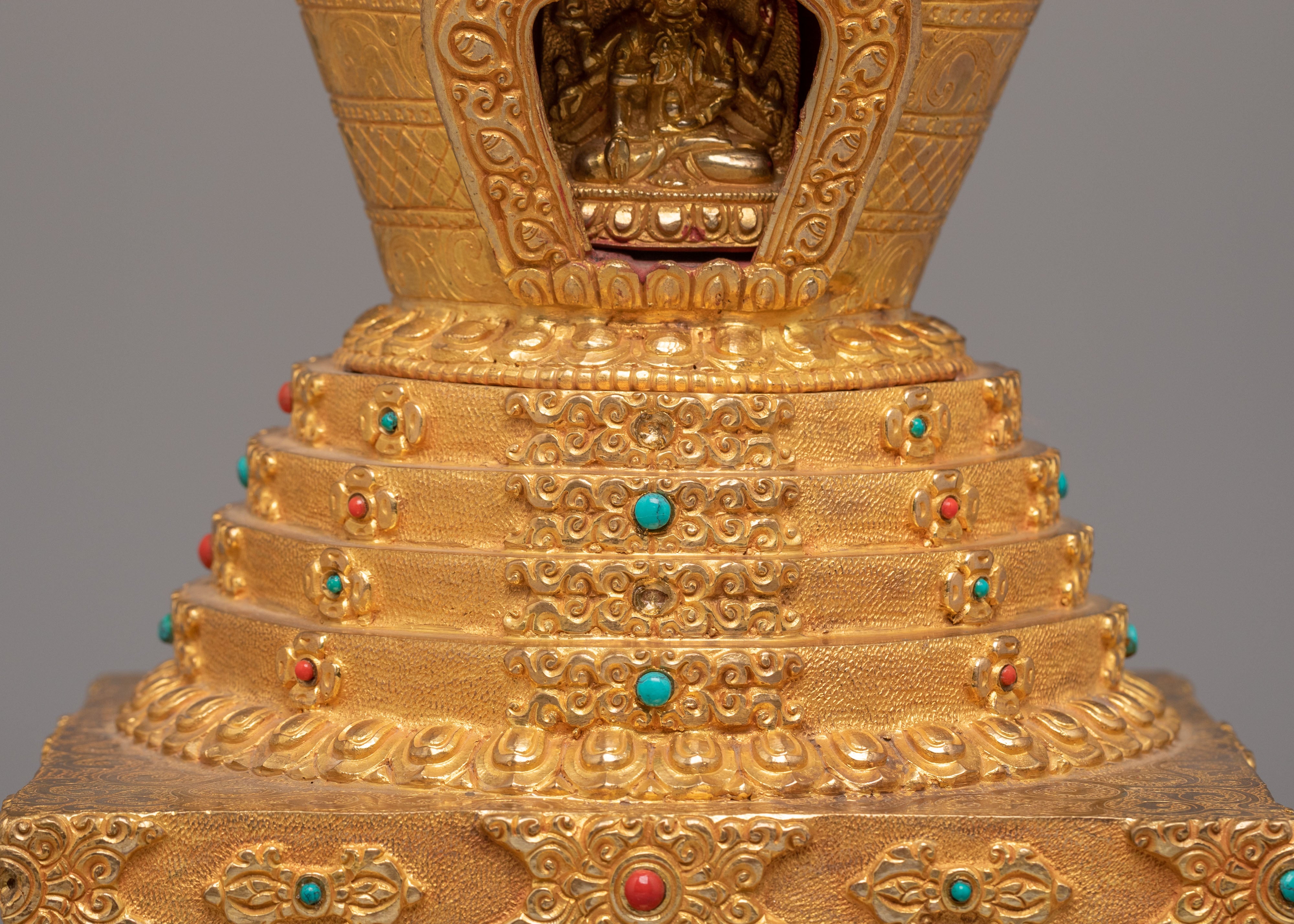Buddhist Namgyalma Chorten | Antique Stupa of Complete Victory