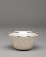 Silver Ritual Offering Bowl 