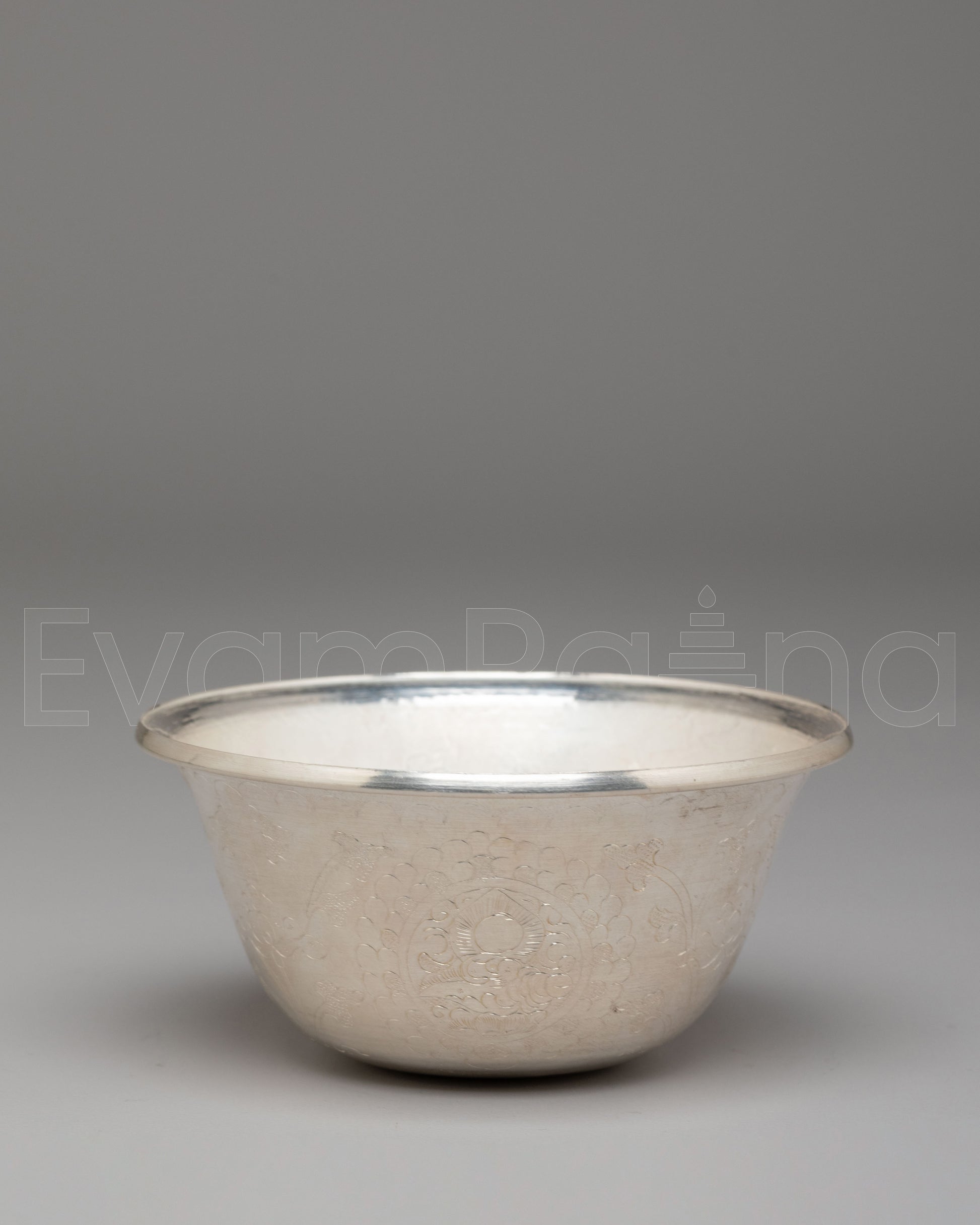 Silver Ritual Offering Bowl 
