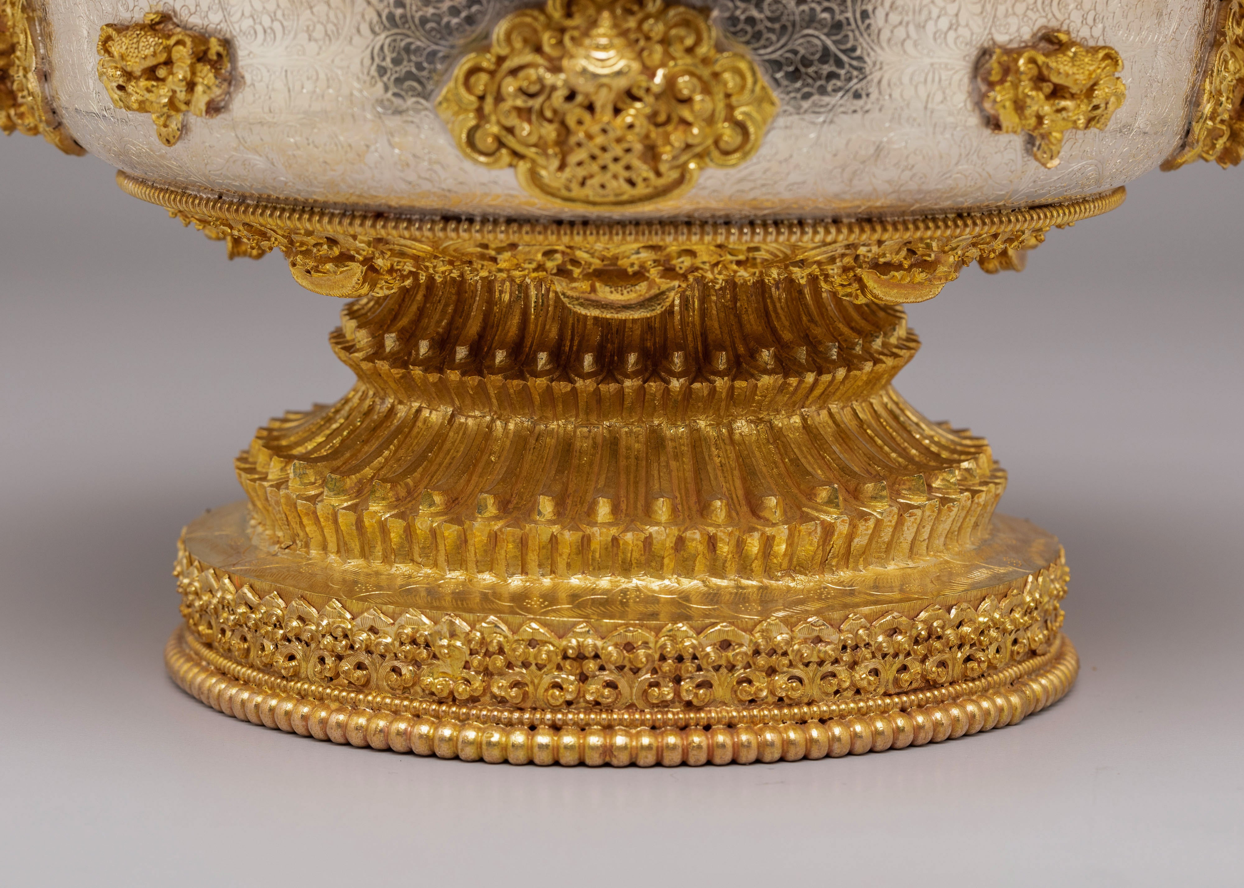 Ceremonial Serkyem Set | Tibetan Ritual Tools for Altar