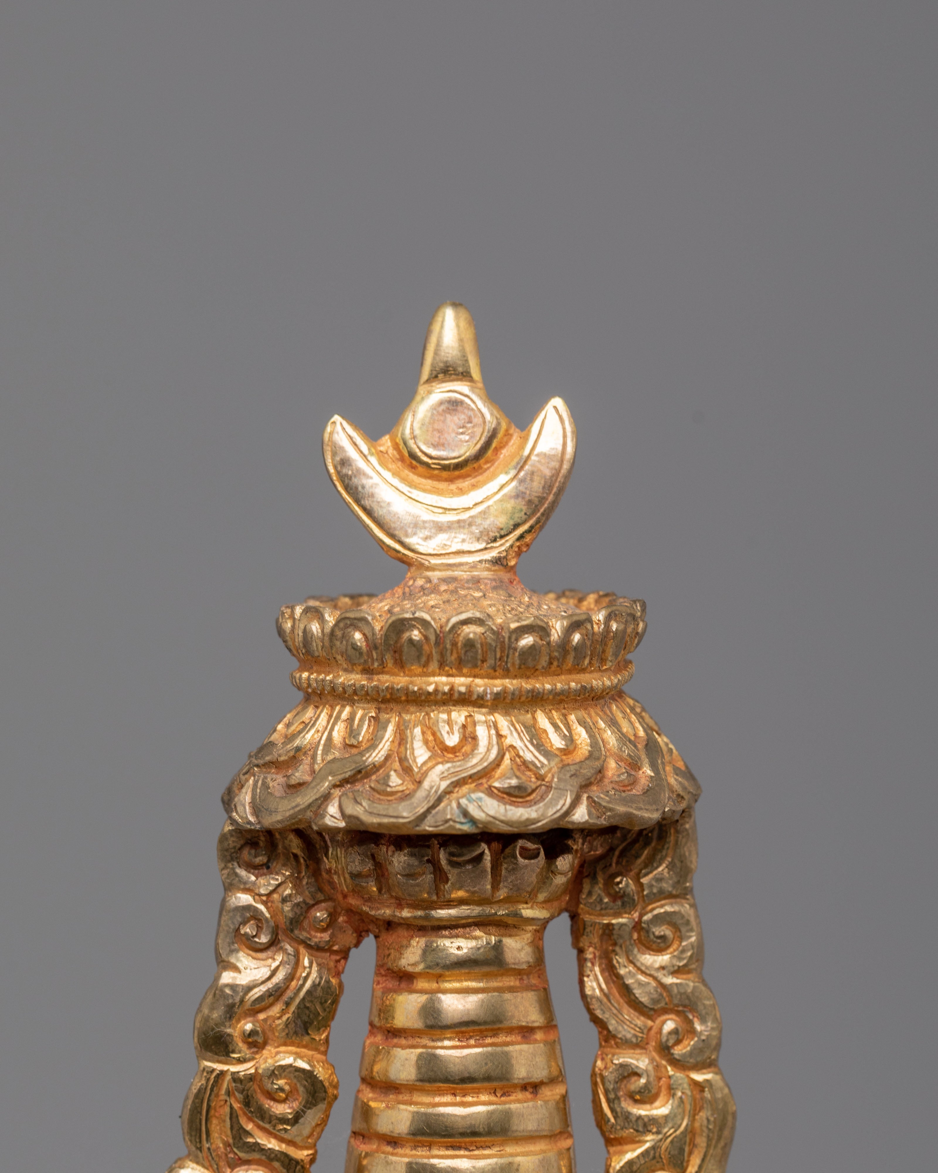 Shakyamuni Buddha Stupa for Altar | Sacred Tibetan Stupa for Meditation