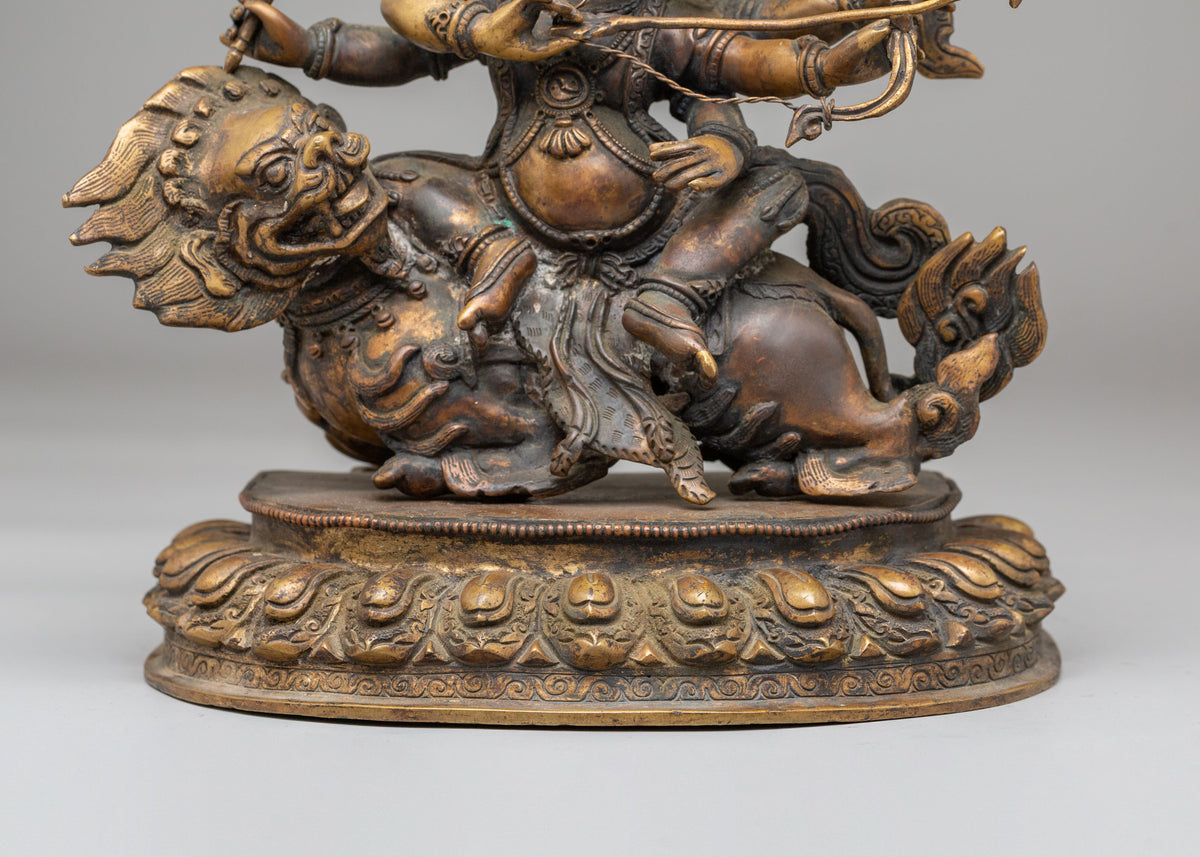 Tibetan Buddhist Pehar Gyalpo Statue | The Guardian Deity of Tibetan Buddhism