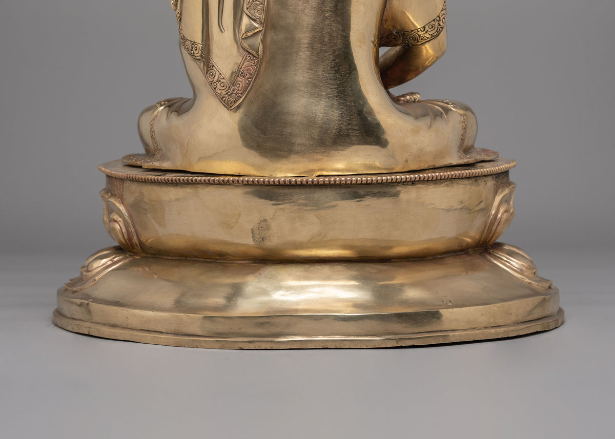 Handcrafted Amitabha Buddha Divine Statue | Enlightened Presence for Spiritual Spaces