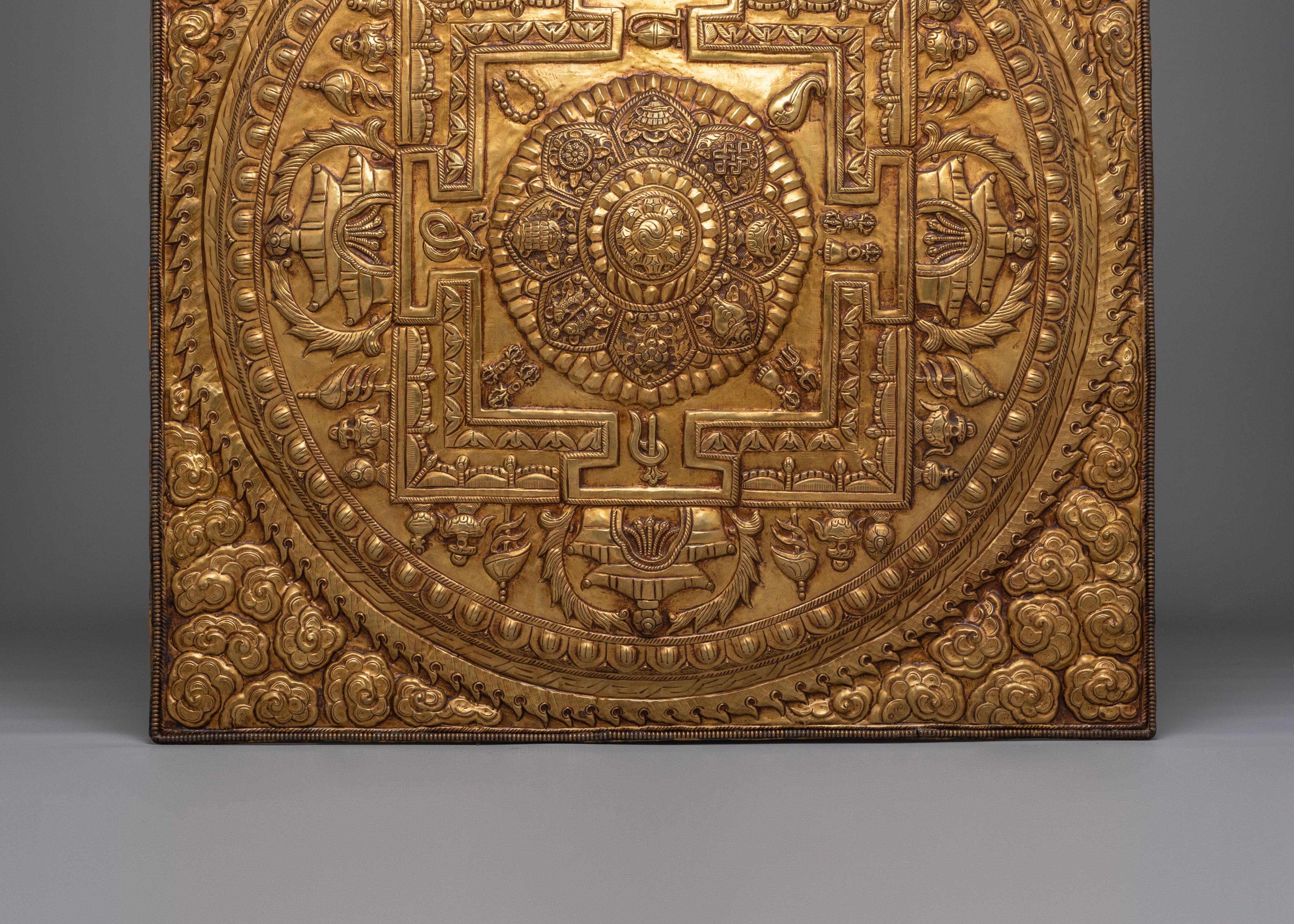 Himalayan Mandala Wall Decor | Traditional Artwork for Sacred Spaces