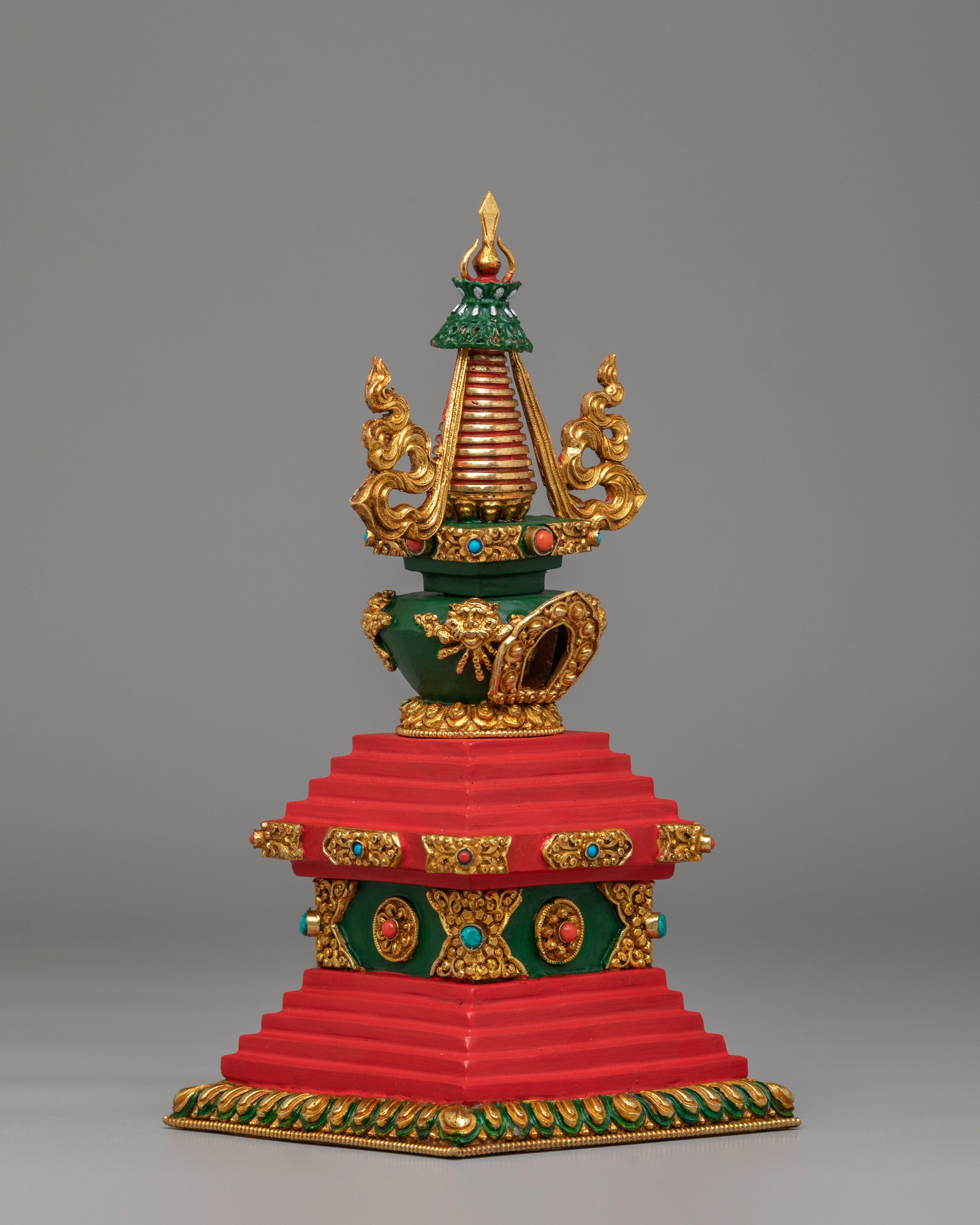 Himalayan Spiritual Enlightenment Stupa | Sacred Symbol of Wisdom