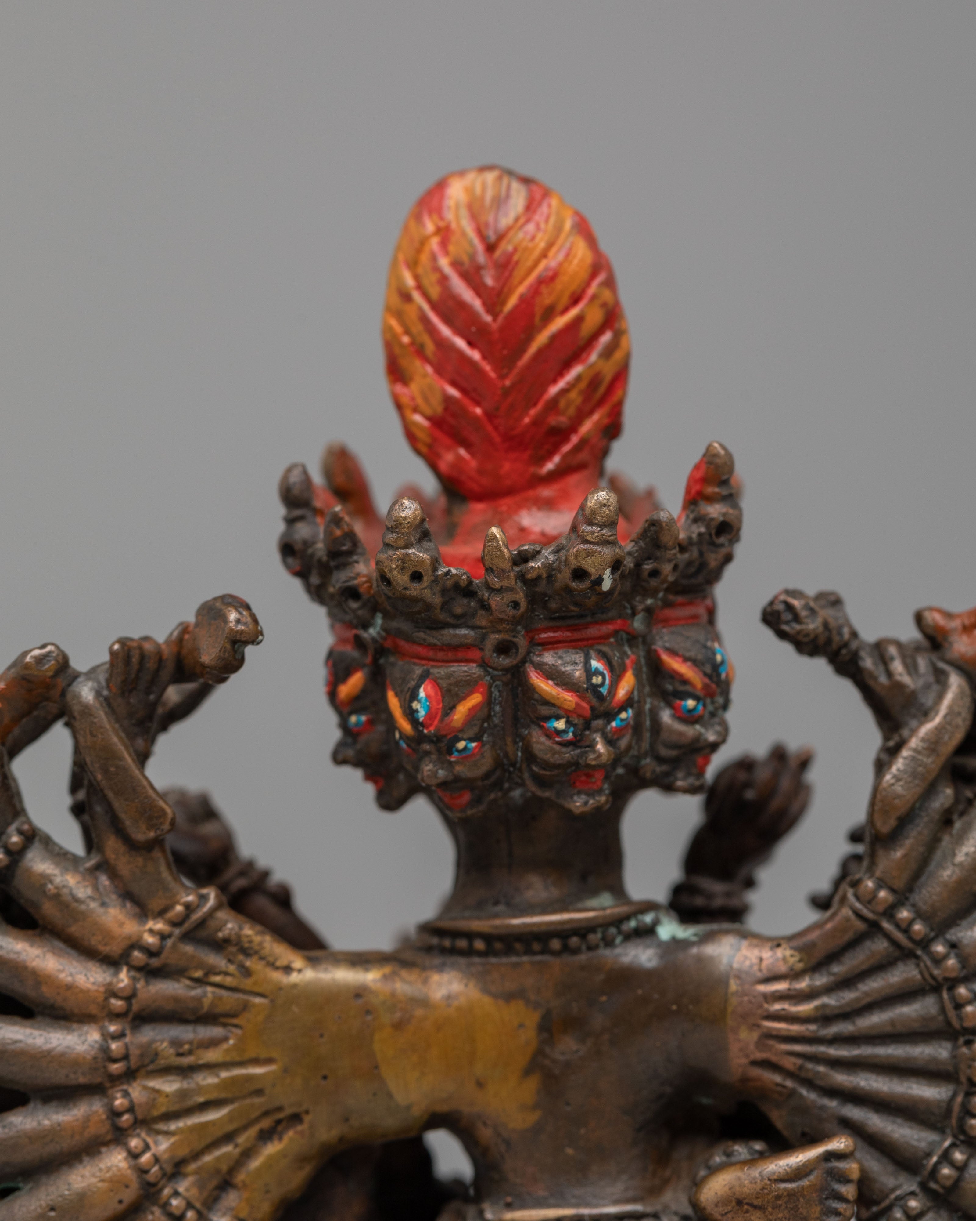 Sacred Yamantaka Statue | Wrathful Protector Deity