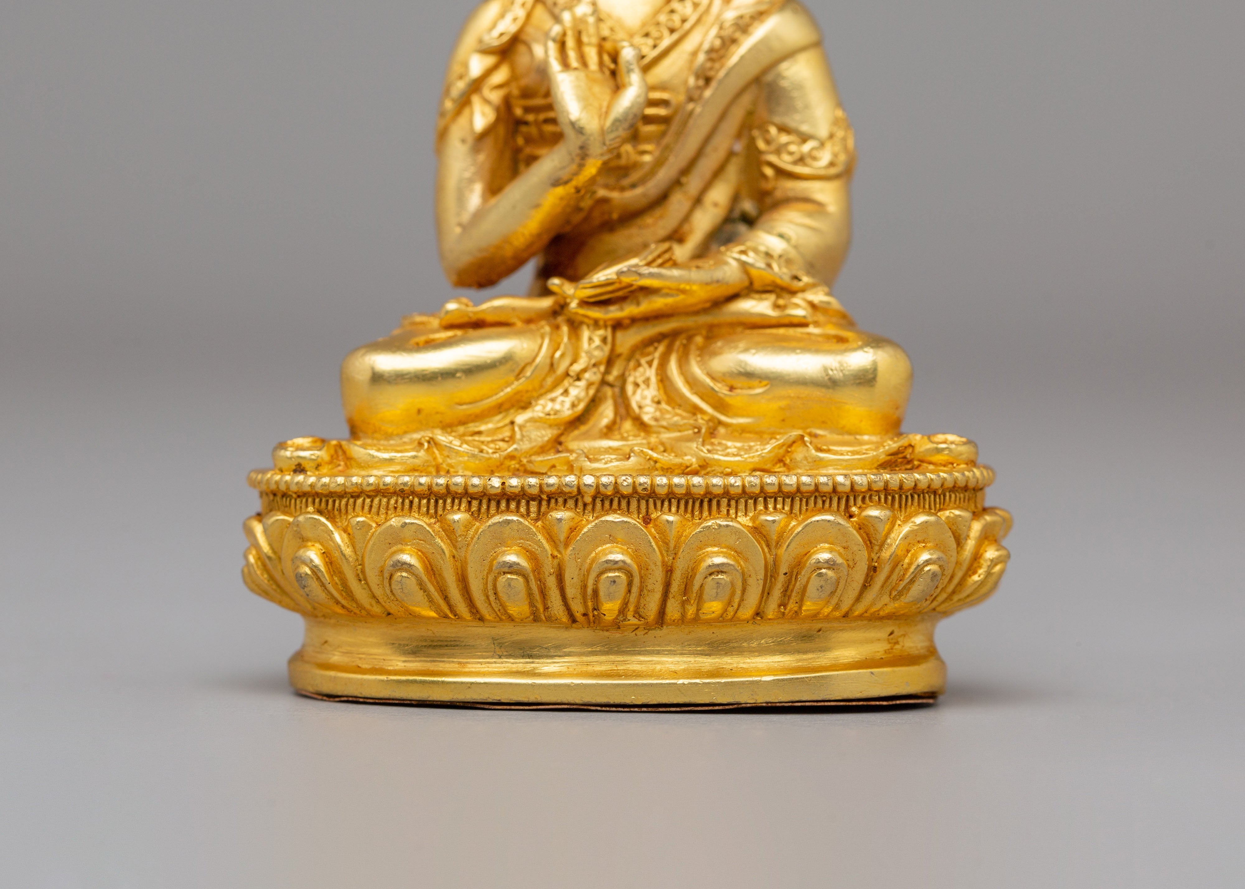 Spiritual Gyaltsab Je Statue | Sacred Buddhist Decor