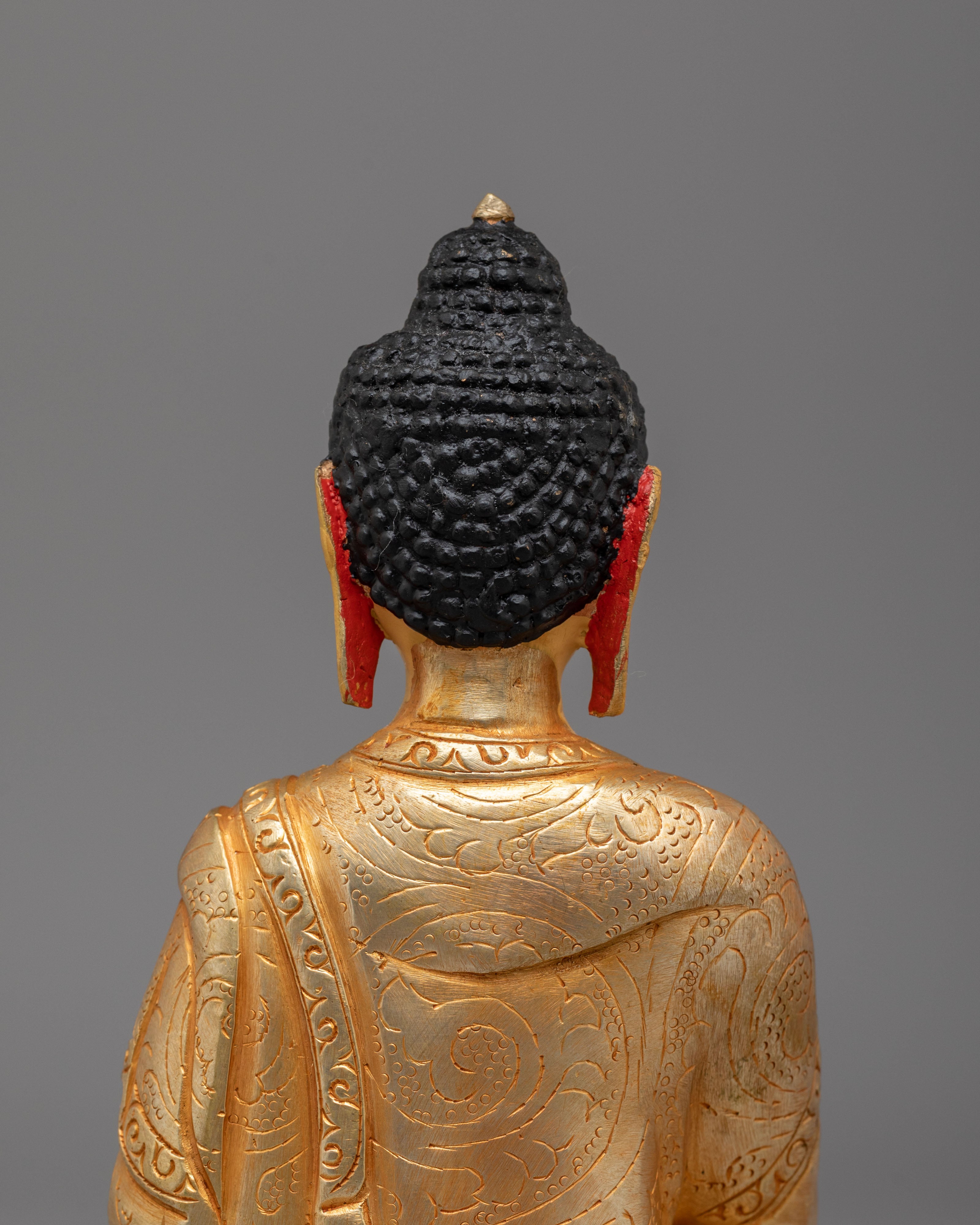 Sacred Shakyamuni Buddha Figure | A Symbol of Peace and Enlightenment