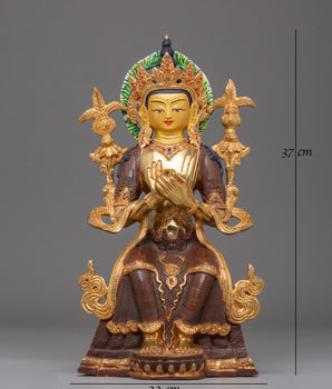 Future Buddha Maitreya Handmade Sculpture