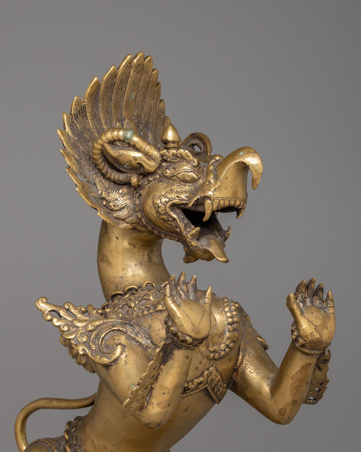 Handmade Lion Set | A Majestic Pair for Decorative and Spiritual Use