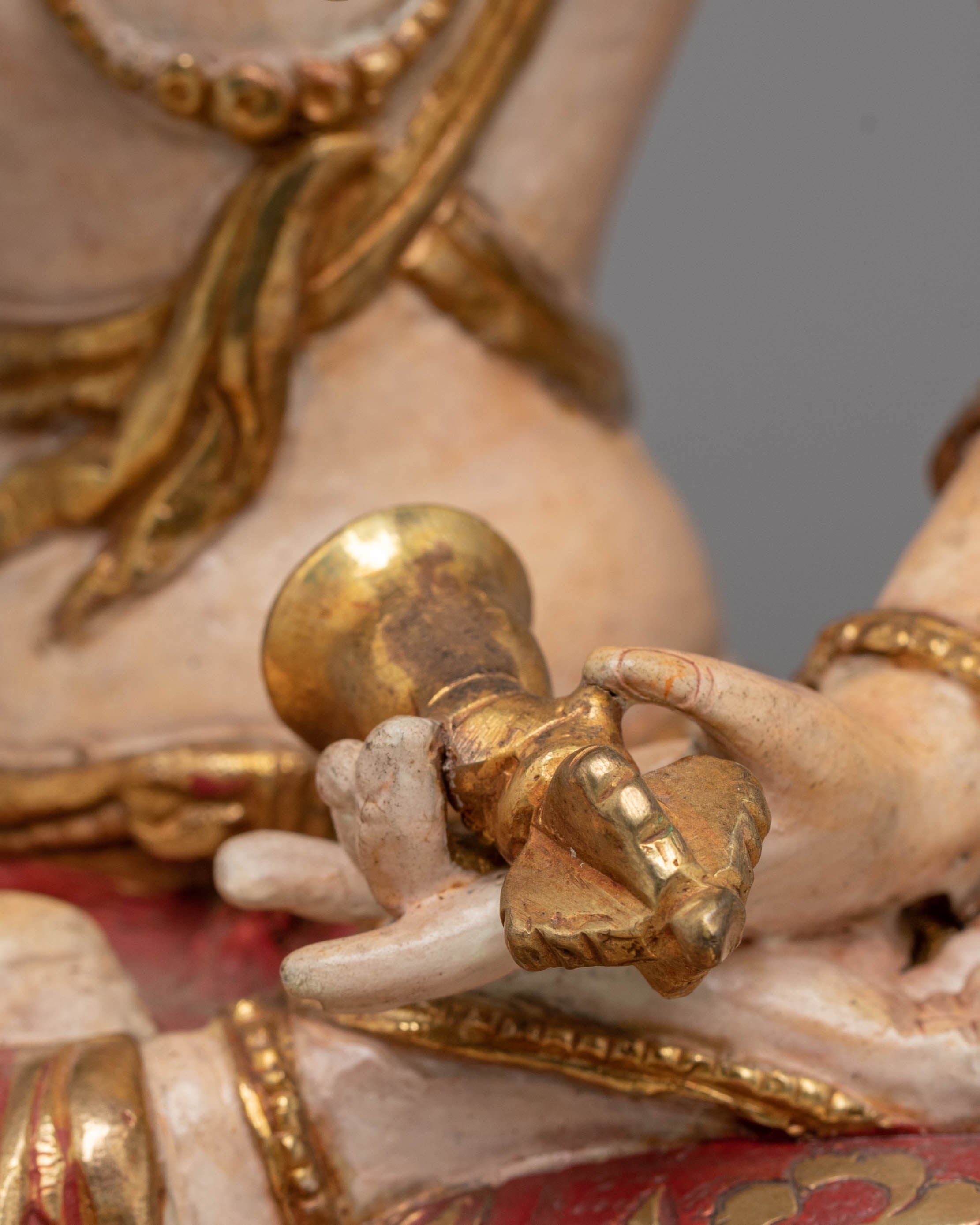 Sacred Handcrafted Figurine of Vajrasattva | Symbol of Purity