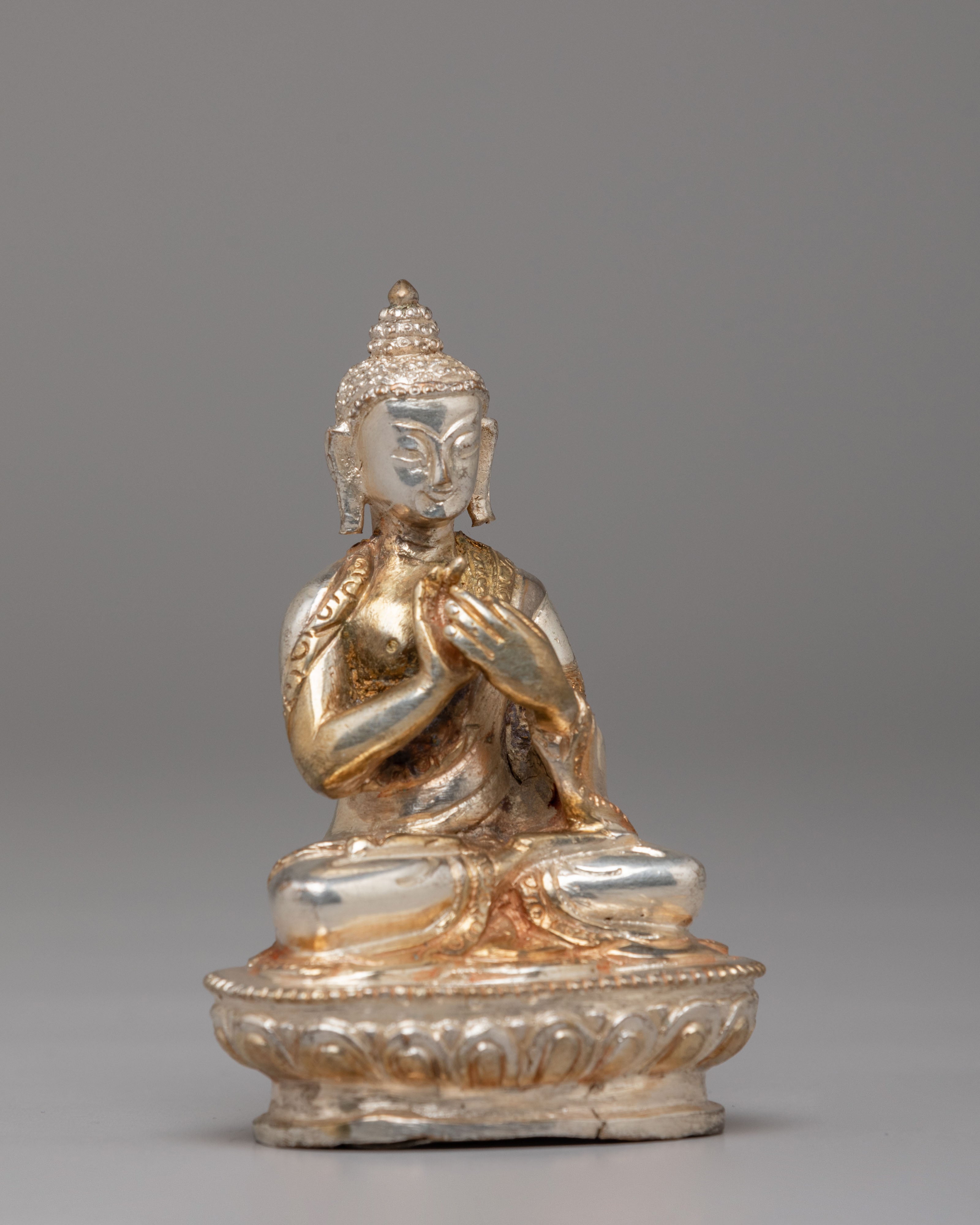 Himalayan Vairocana Buddha Statue | Sacred Buddhist Shrine Decor