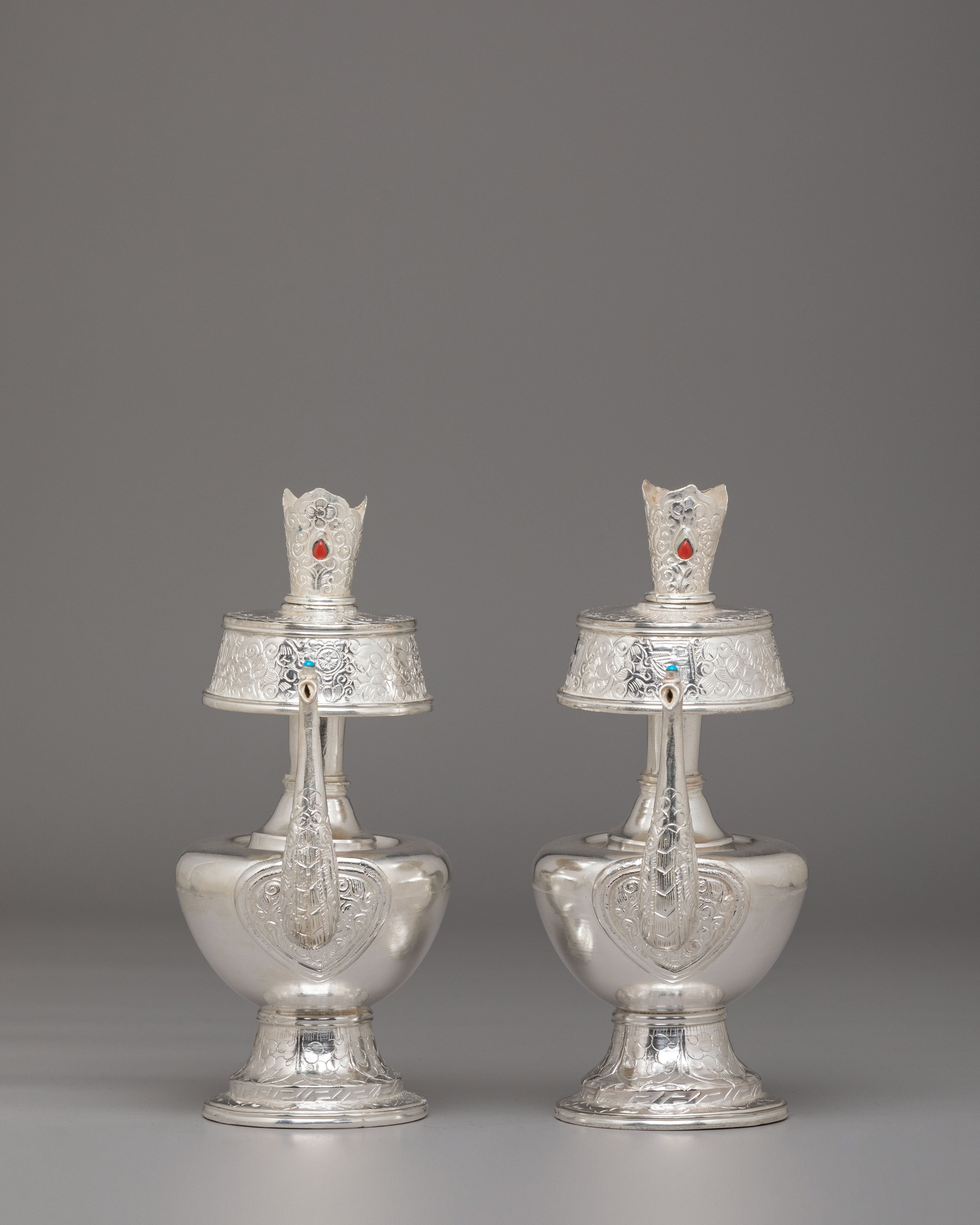 Sacred Ritual Offering Set | Buddhist Ceremonial Tools