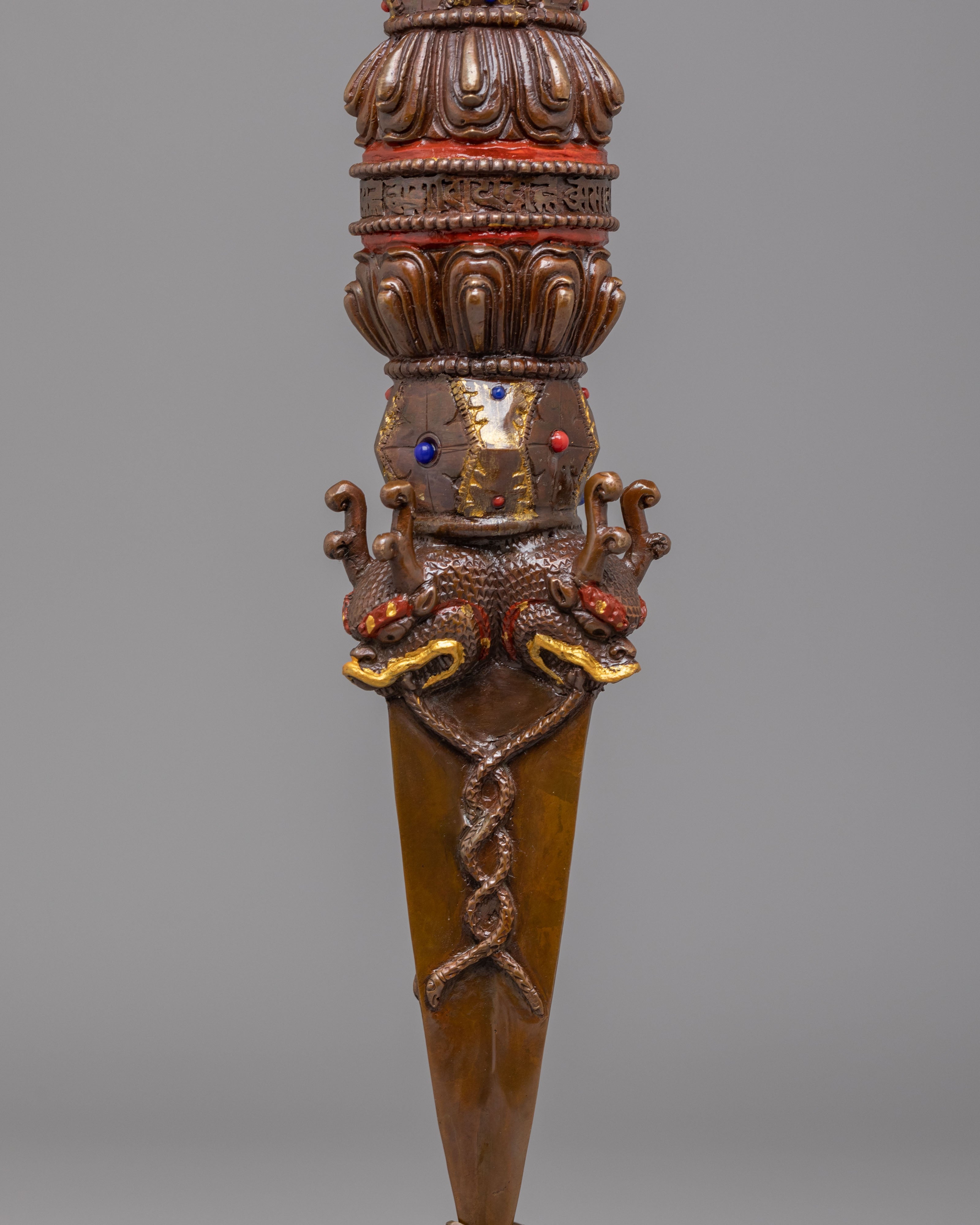 Traditional Phurba Ritual Dagger | Handmade Vajra Dagger for Spiritual Protection